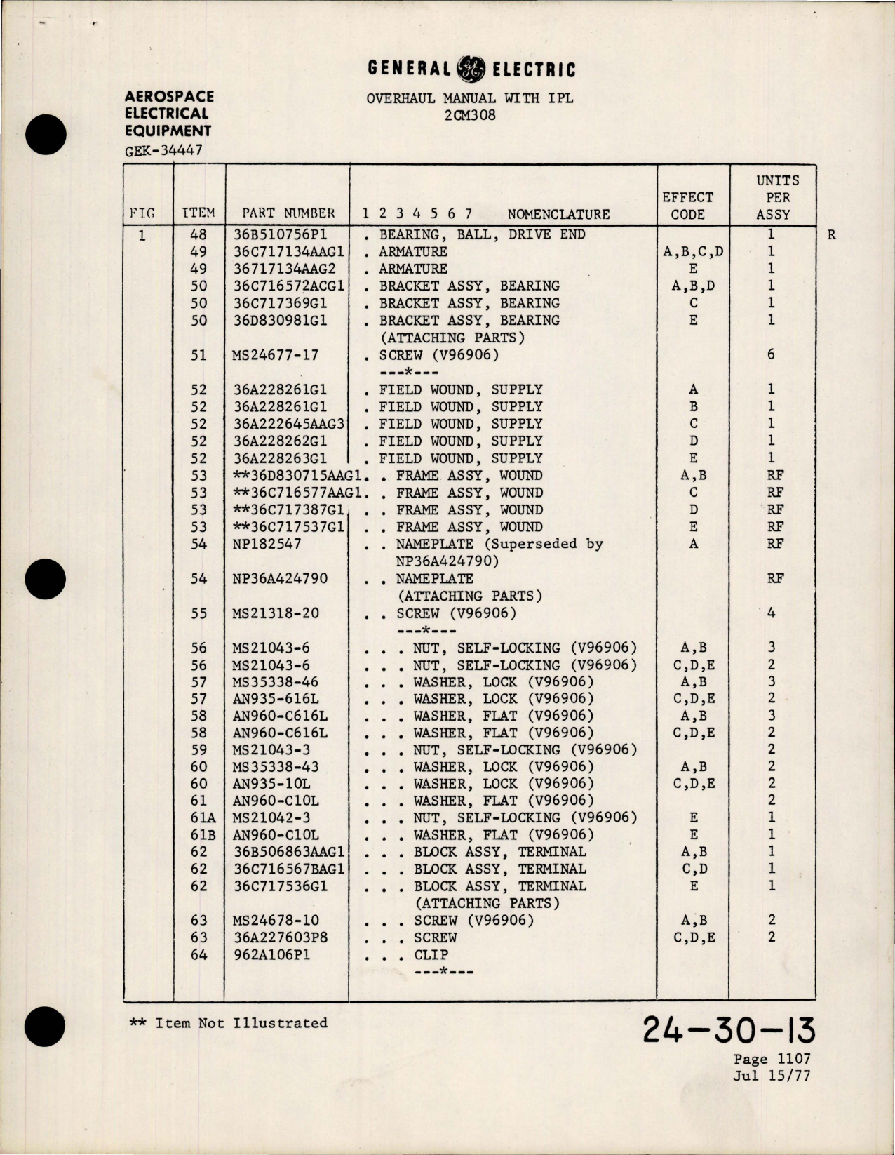 Sample page 5 from AirCorps Library document: Overhaul with Illustrated Parts List for DC Starter Generator 
