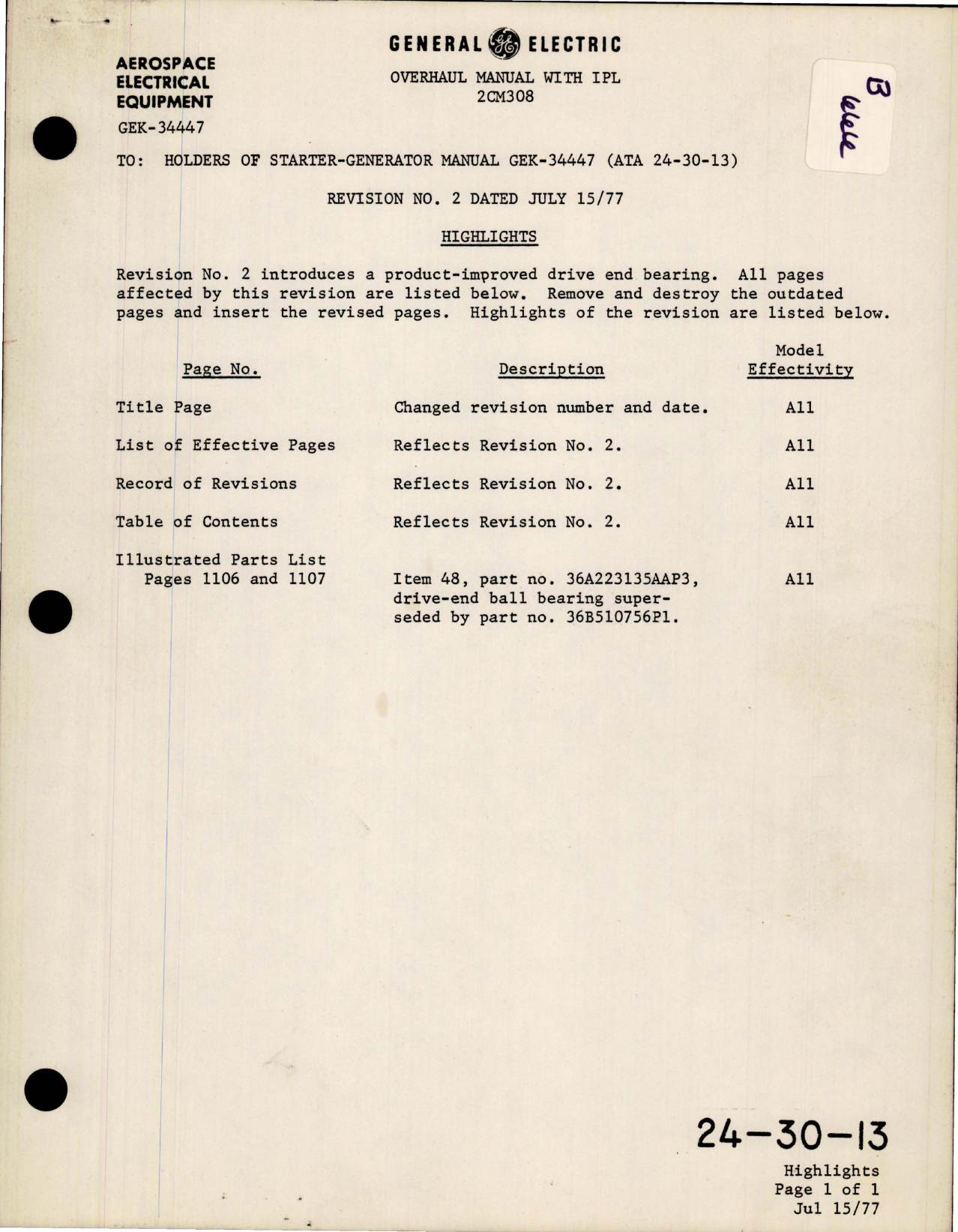 Sample page 9 from AirCorps Library document: Overhaul with Illustrated Parts List for DC Starter Generator 
