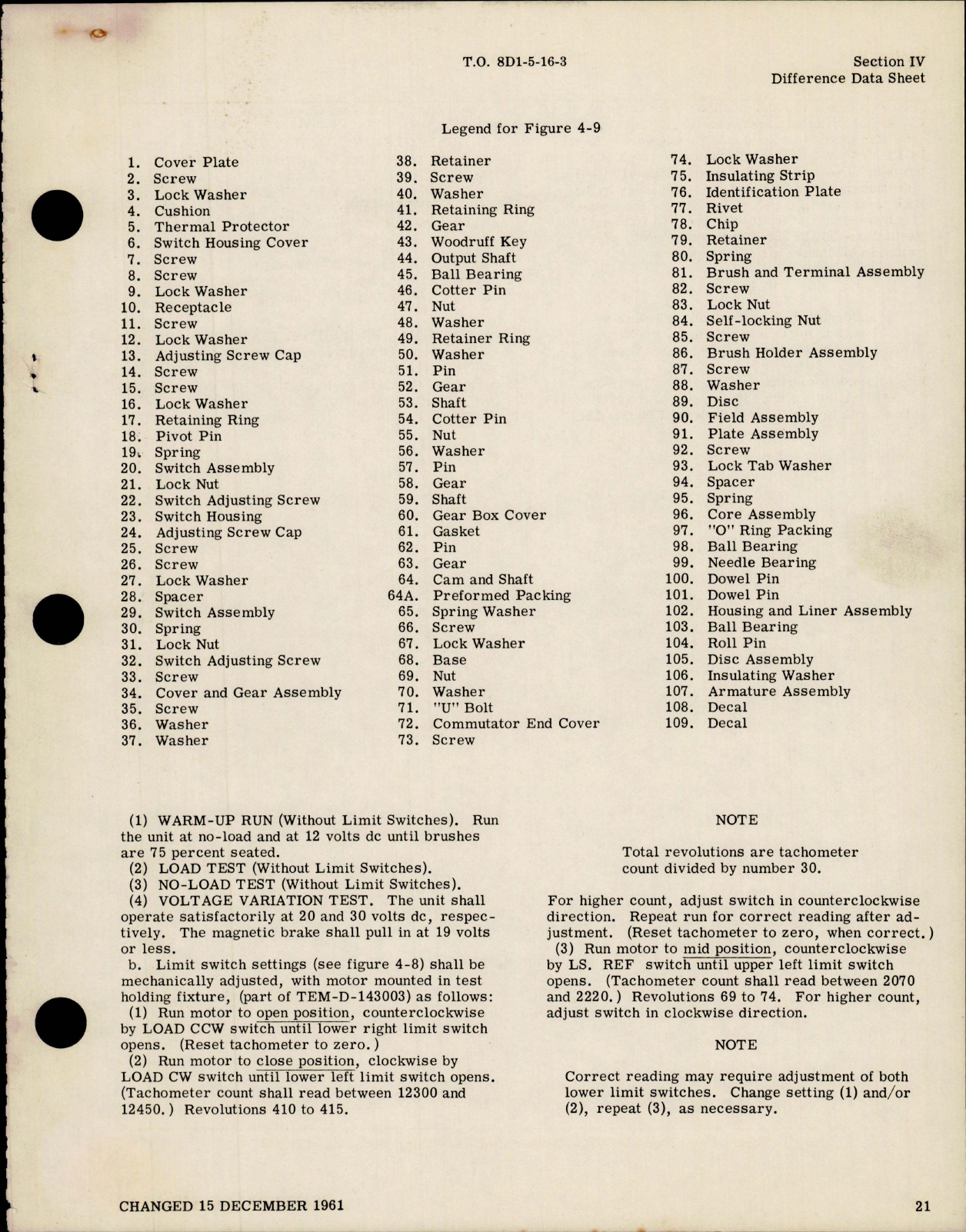 Sample page 5 from AirCorps Library document: Overhaul Manual with Power Unit Assembly