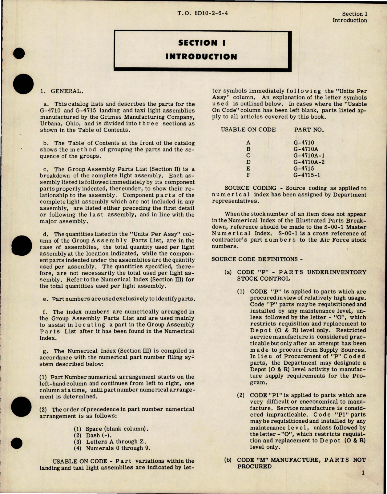 Sample page 5 from AirCorps Library document: Illustrated Parts Breakdown for Landing and Taxi Light Assemblies