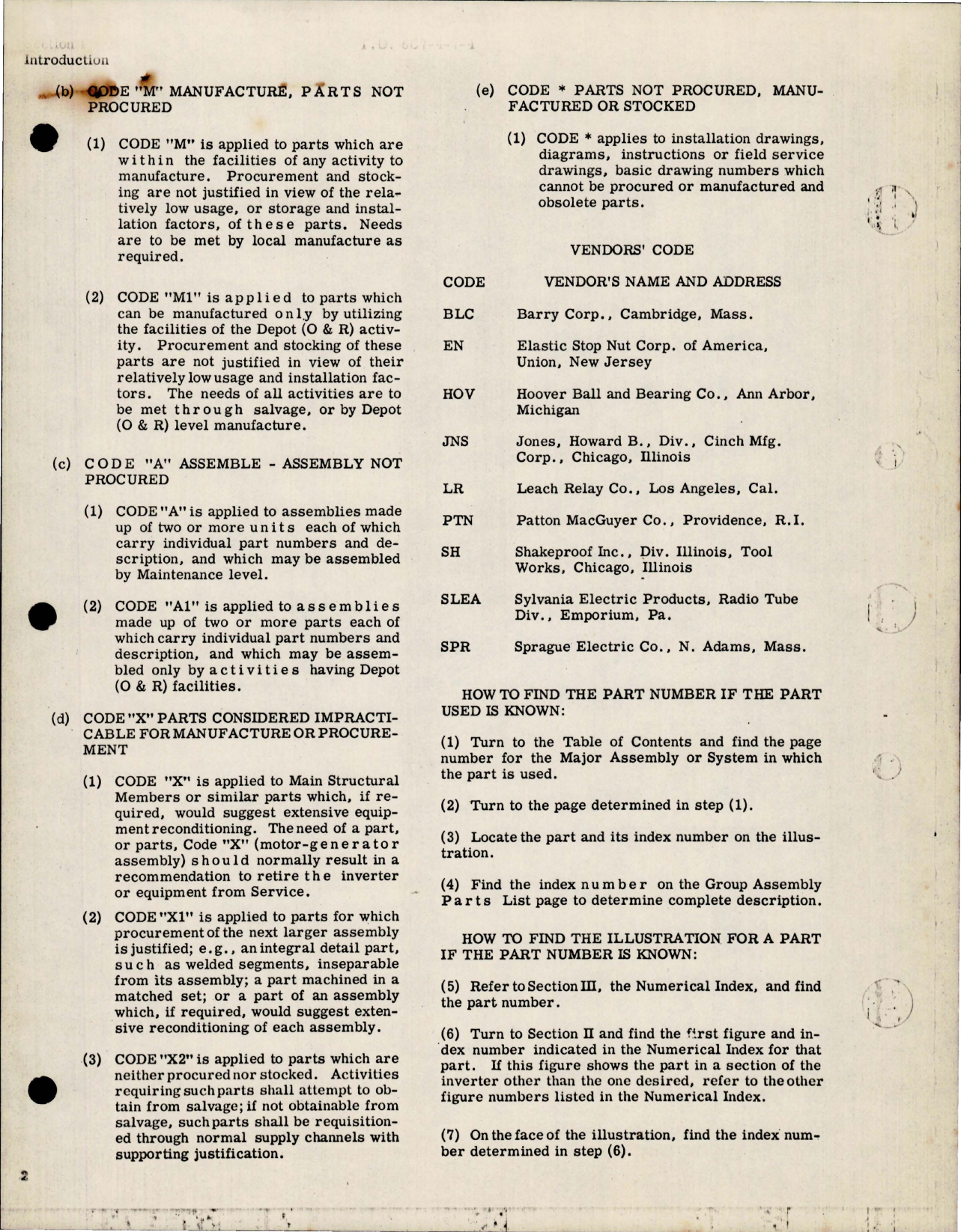 Sample page 5 from AirCorps Library document: Illustrated Parts Breakdown for Inverter - AN 3514-1 - Part SE-6-1 and SE-6-2 