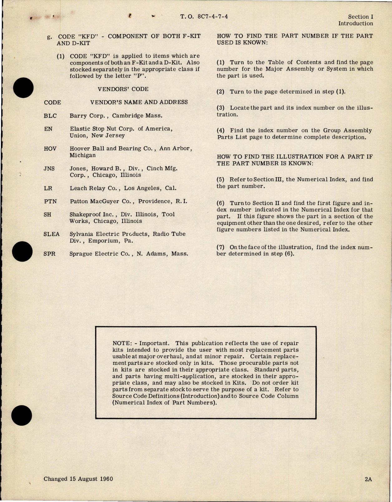 Sample page 7 from AirCorps Library document: Illustrated Parts Breakdown for Inverter - AN 3514-1 - Parts SE-6-1, SE-6-1A, SE-6-2 and SE-6-2A