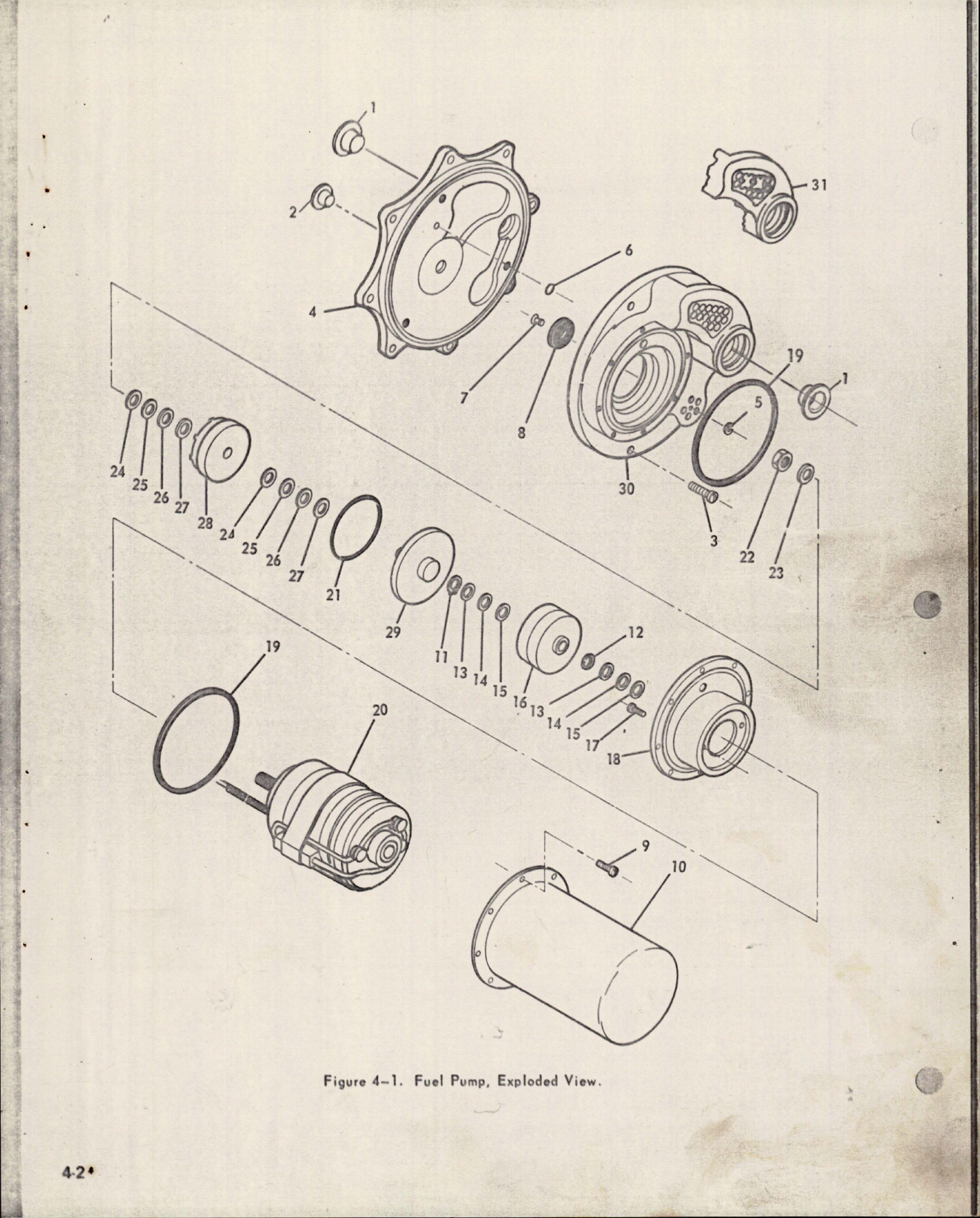 Sample page 5 from AirCorps Library document: Maintenance Manual including Repair Parts and Special Tools for Motor Driven Fuel Pumps - Parts 164A136 and 164A176