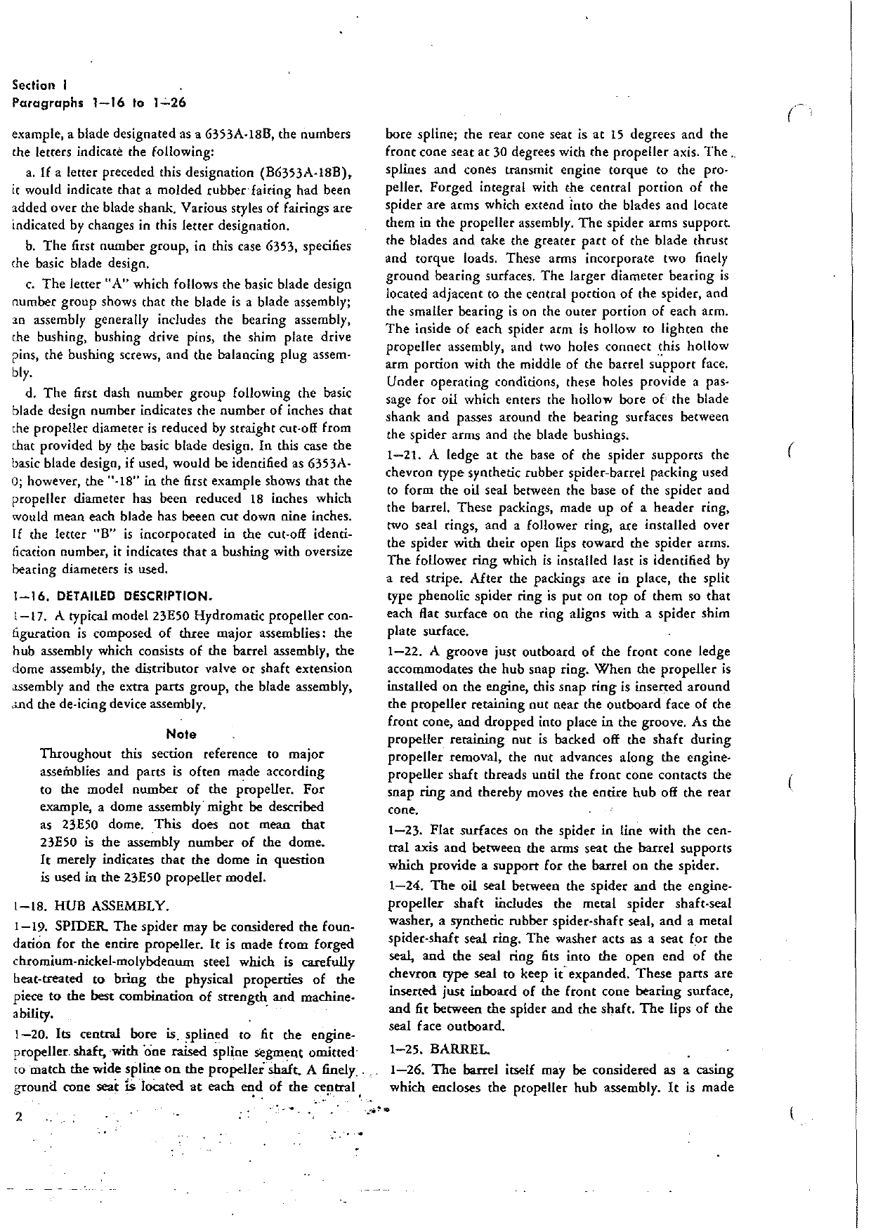 Sample page 6 from AirCorps Library document: Overhaul Manual for Hydromatic Propellers