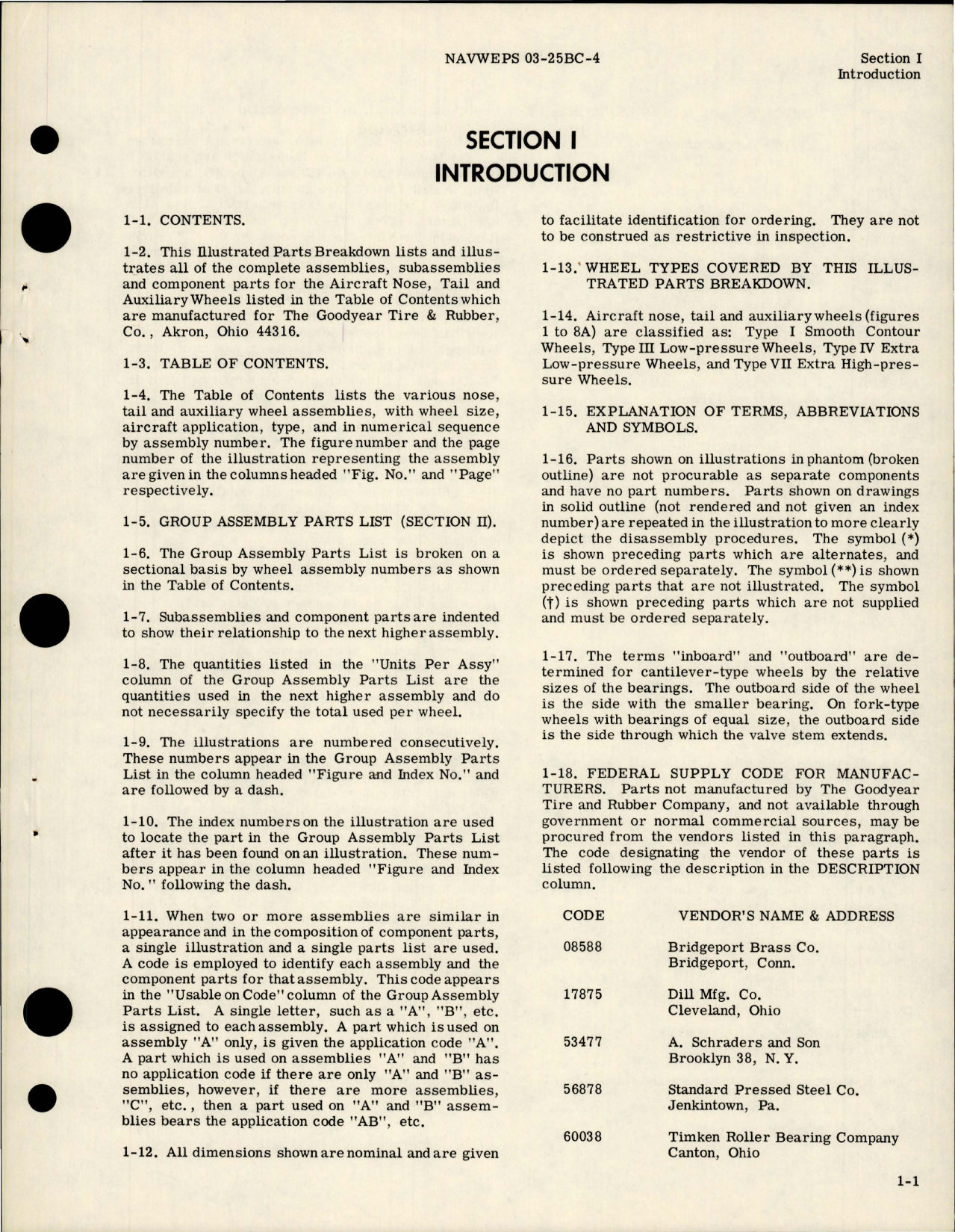 Sample page 5 from AirCorps Library document: Illustrated Parts Breakdown for Nose, Tail and Auxiliary Wheels 