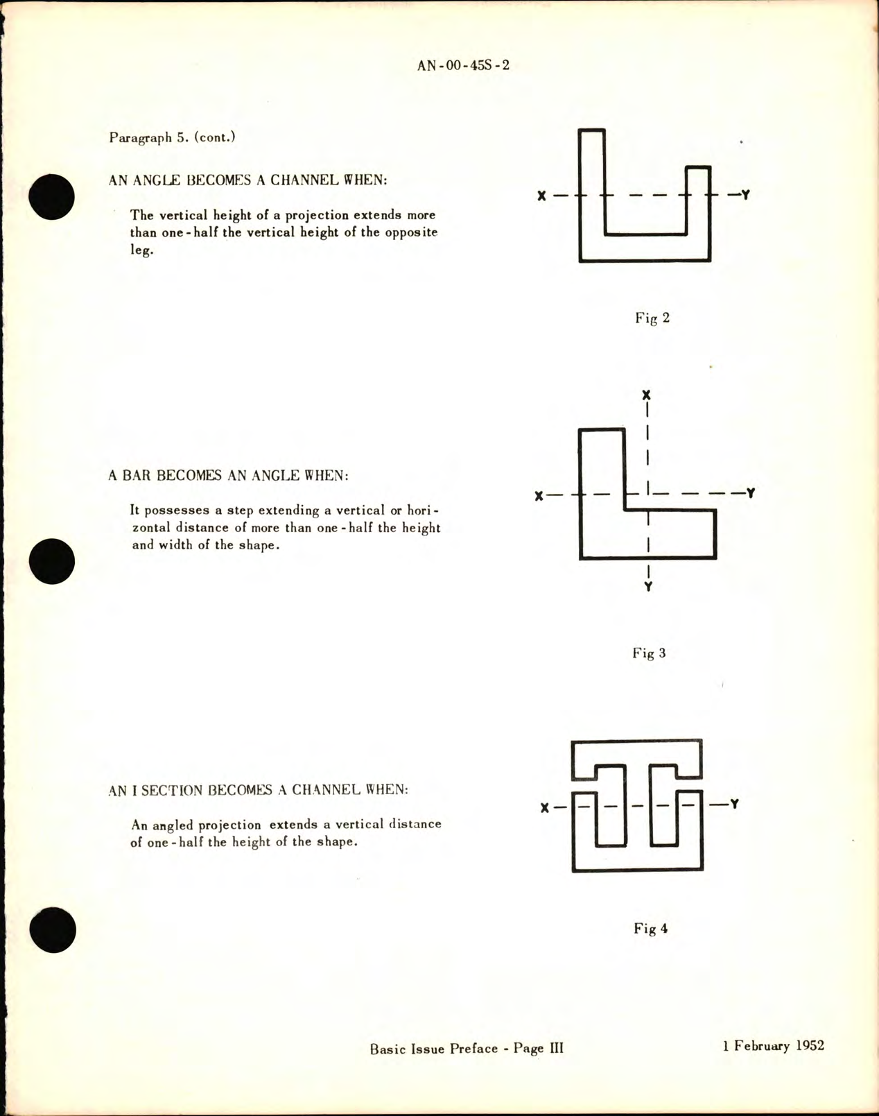 Sample page 5 from AirCorps Library document: Aircraft Extruded Shapes Catalog