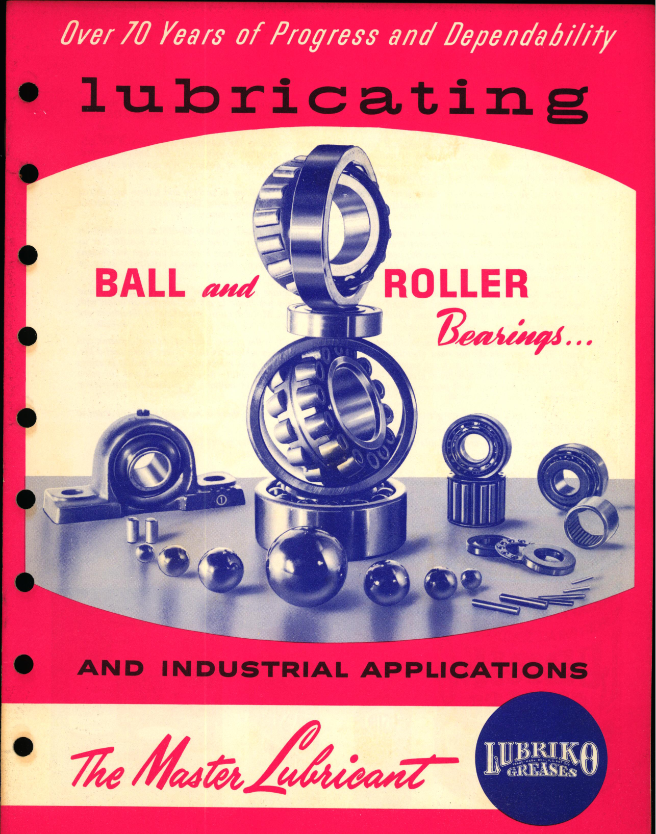 Sample page 1 from AirCorps Library document: Lubricating Ball and Roller Bearings