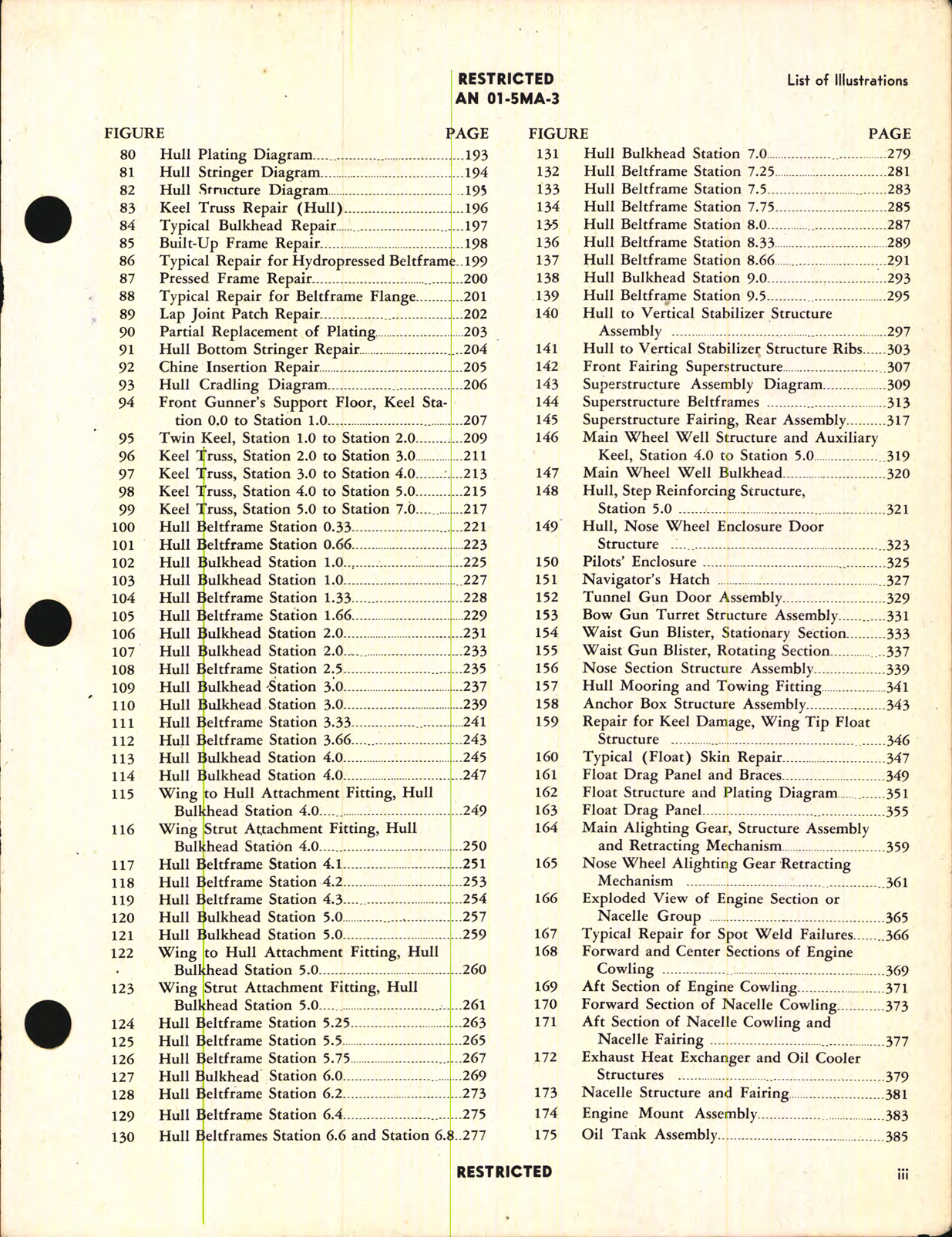 Sample page 5 from AirCorps Library document: Preliminary Structural Repair Instructions for PBY-5A Airplane