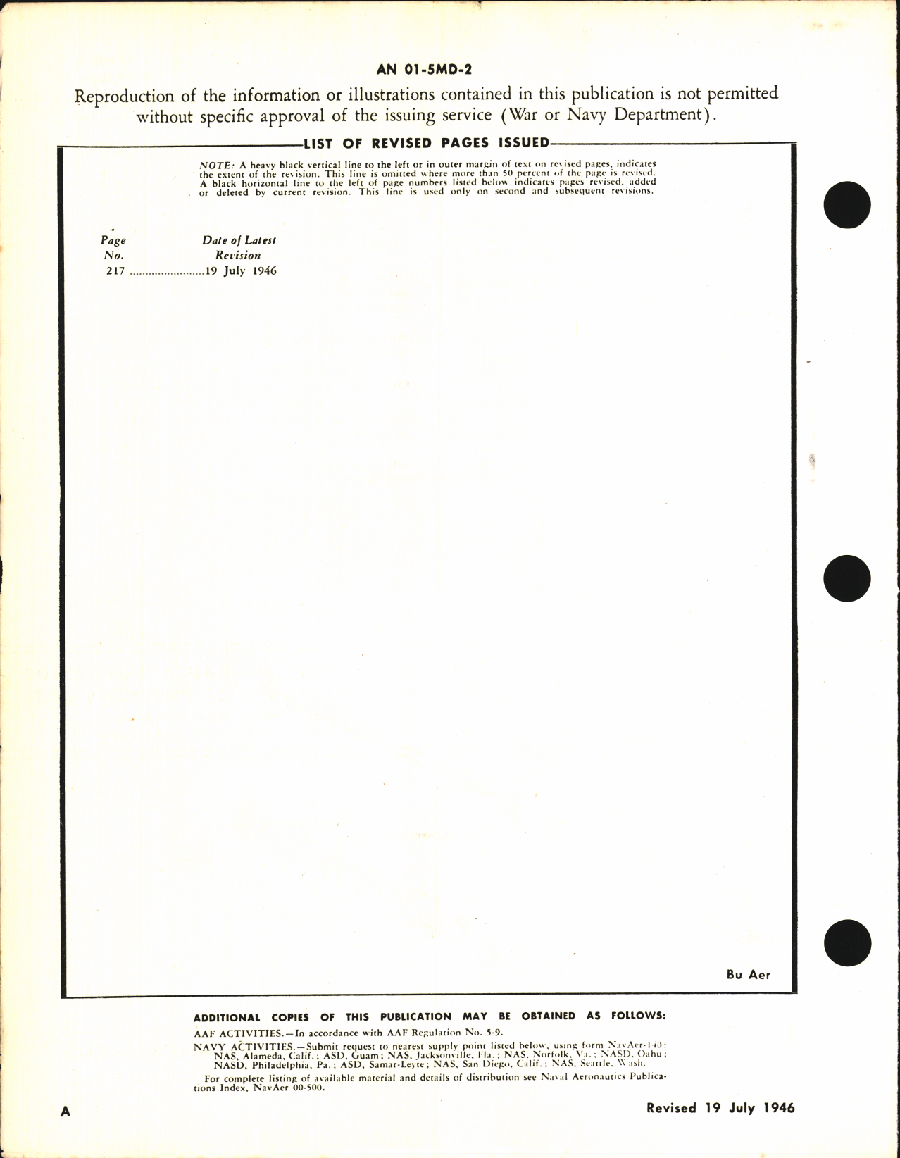 Sample page 2 from AirCorps Library document: Erection & Maintenance Instructions for Model OA-10A Airplanes