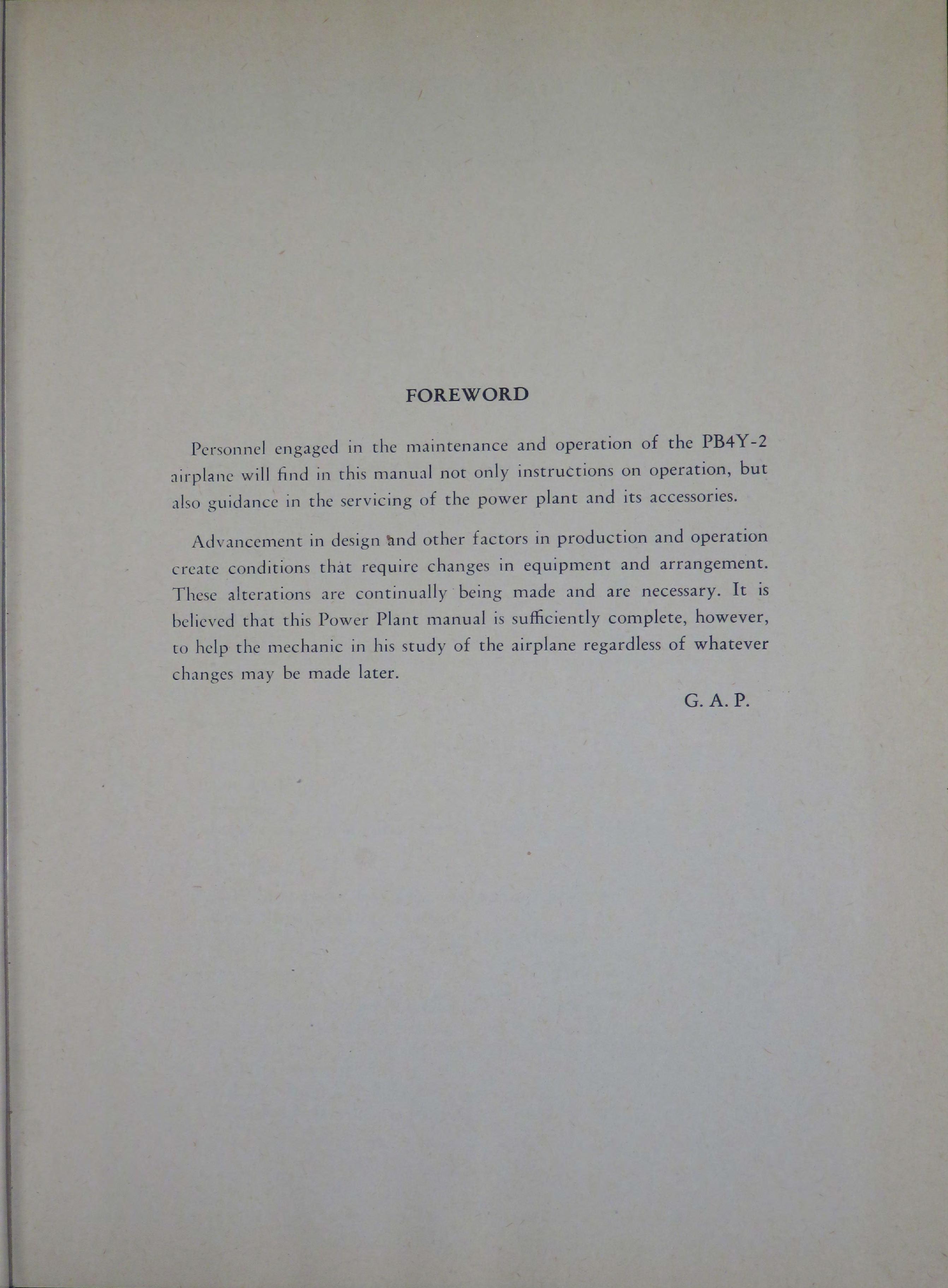 Sample page 7 from AirCorps Library document: Service and Instruction Manual - Powerplant for PB4Y-2 Airplane