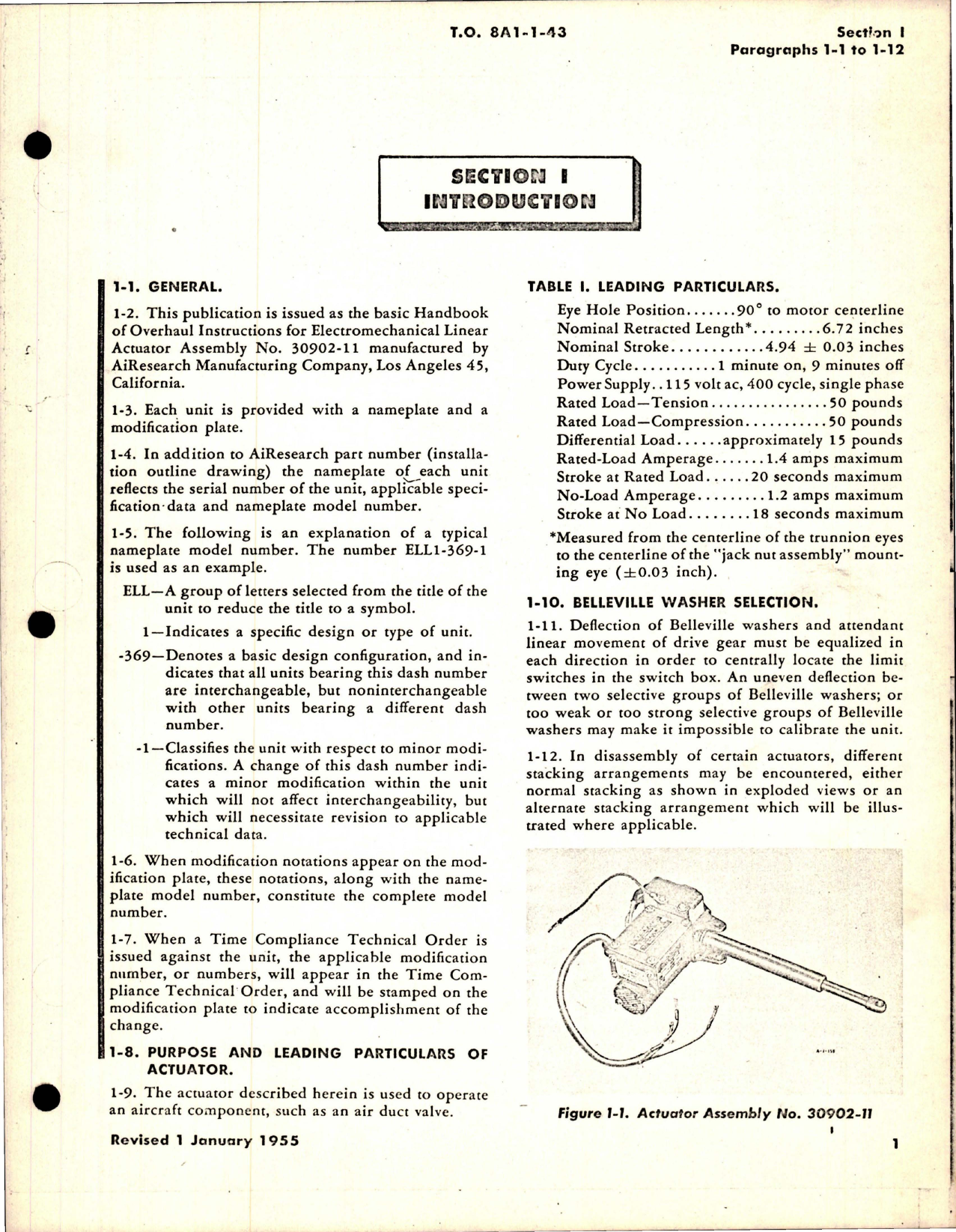 Sample page 7 from AirCorps Library document: Overhaul Instructions for Electromechanical Linear Actuators  - 30902-11