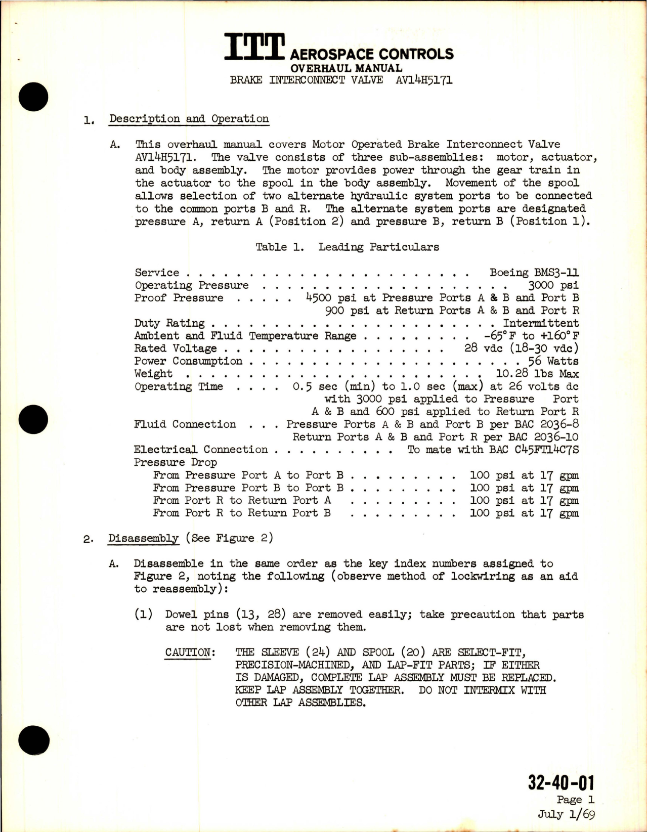 Sample page 7 from AirCorps Library document: Overhaul Instructions with Illustrated Parts List for Brake Interconnect Valve 