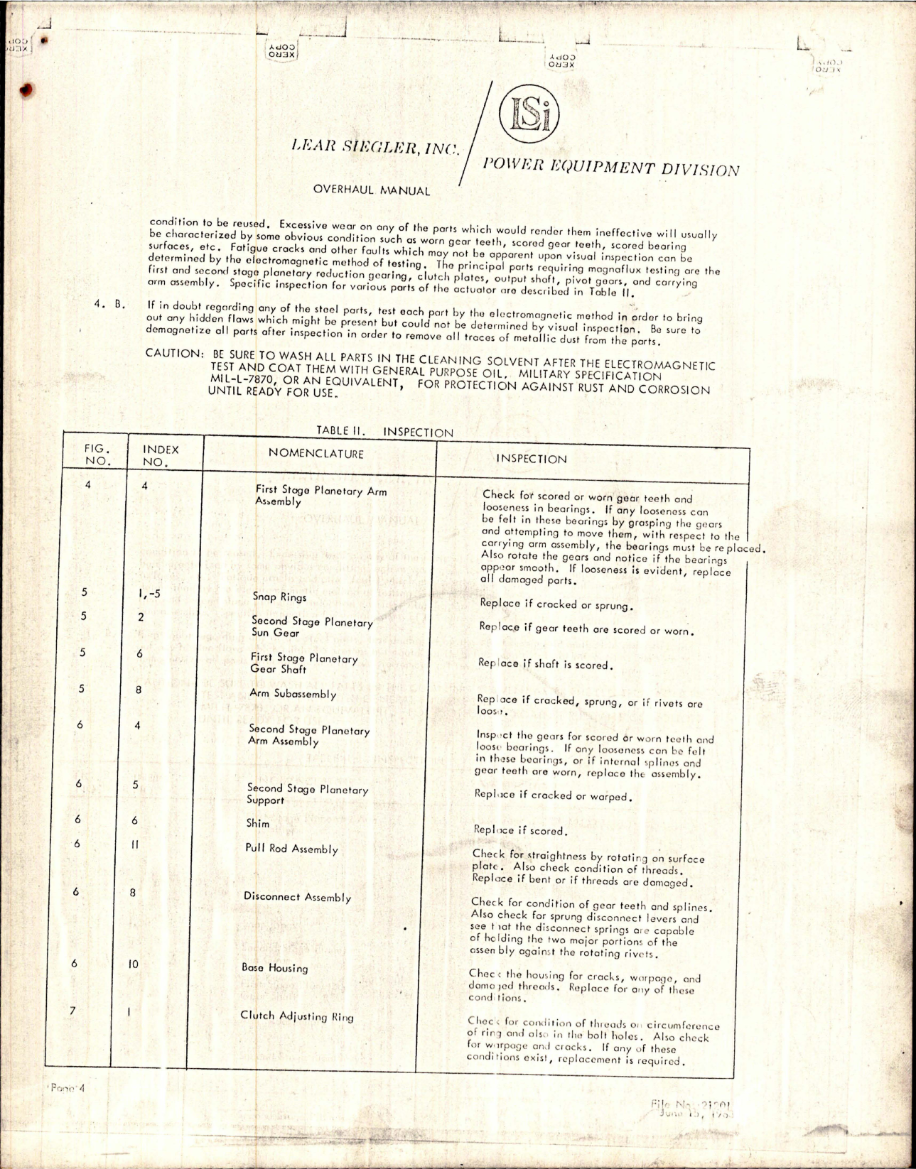 Sample page 9 from AirCorps Library document: Overhaul Instructions with Parts for Rotary Actuator - Model D7-8 & D7-9