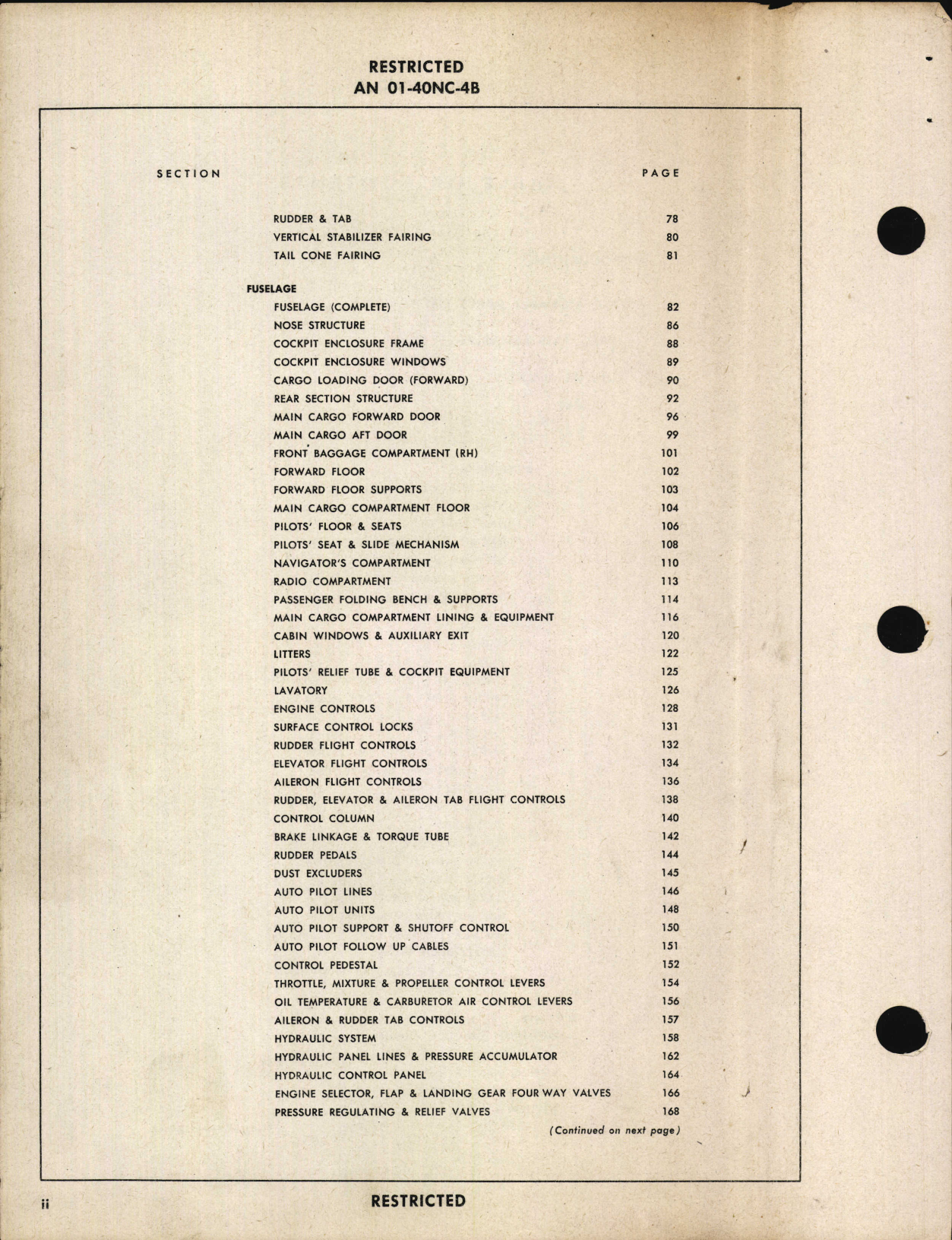 Sample page 6 from AirCorps Library document: Parts Catalog for C-47A and R4D-5
