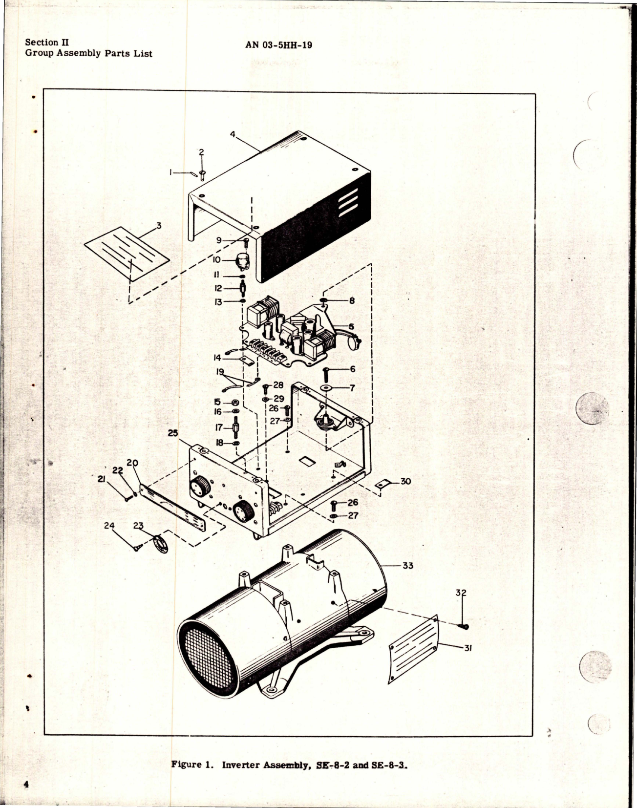 Sample page 7 from AirCorps Library document: Illustrated Parts Breakdown for Inverter - Parts SE-8-2 and SE-8-3