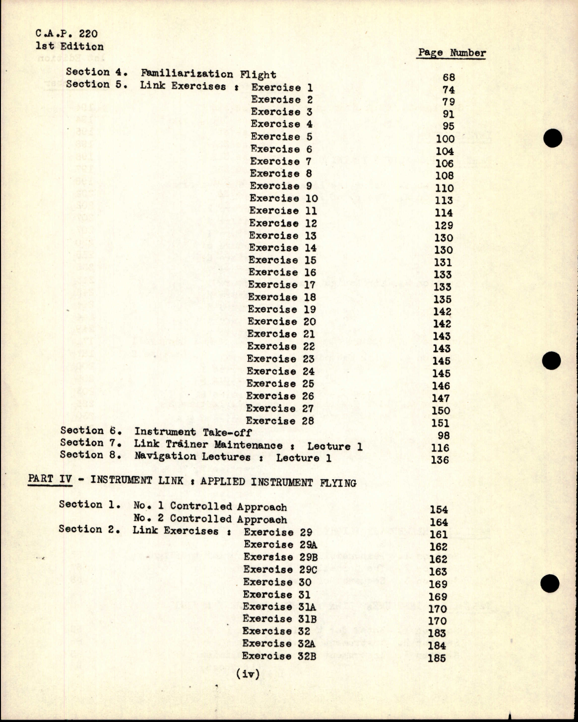 Sample page 7 from AirCorps Library document: Link Instructor's Manual