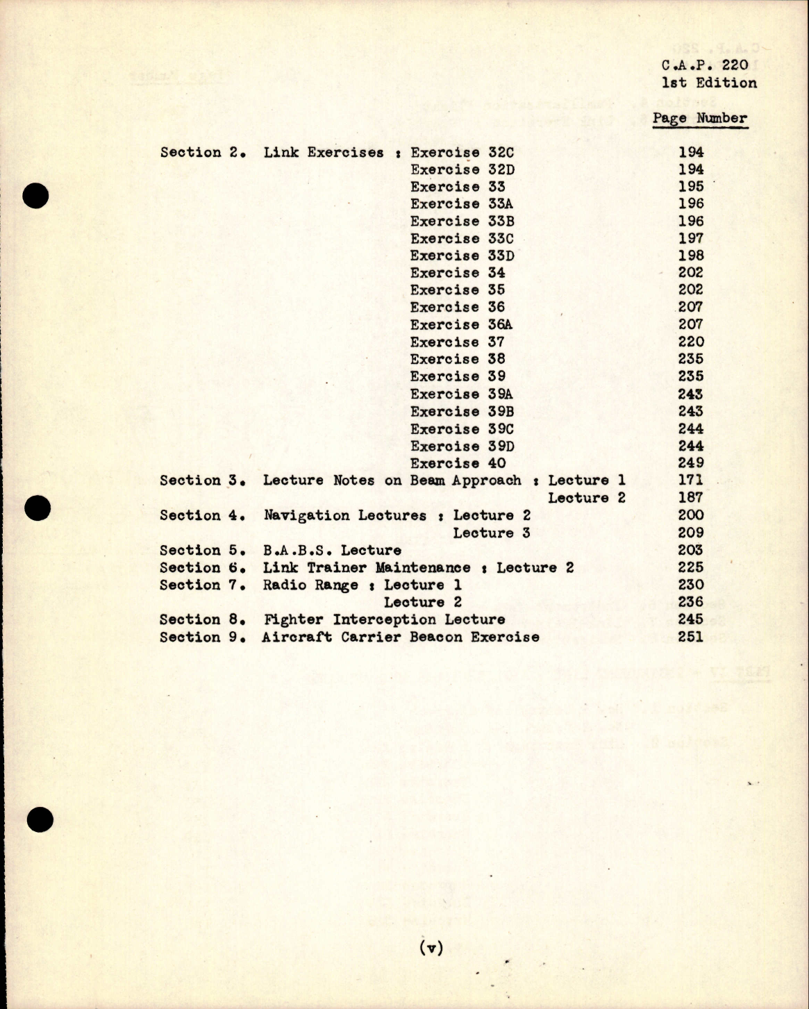 Sample page 8 from AirCorps Library document: Link Instructor's Manual