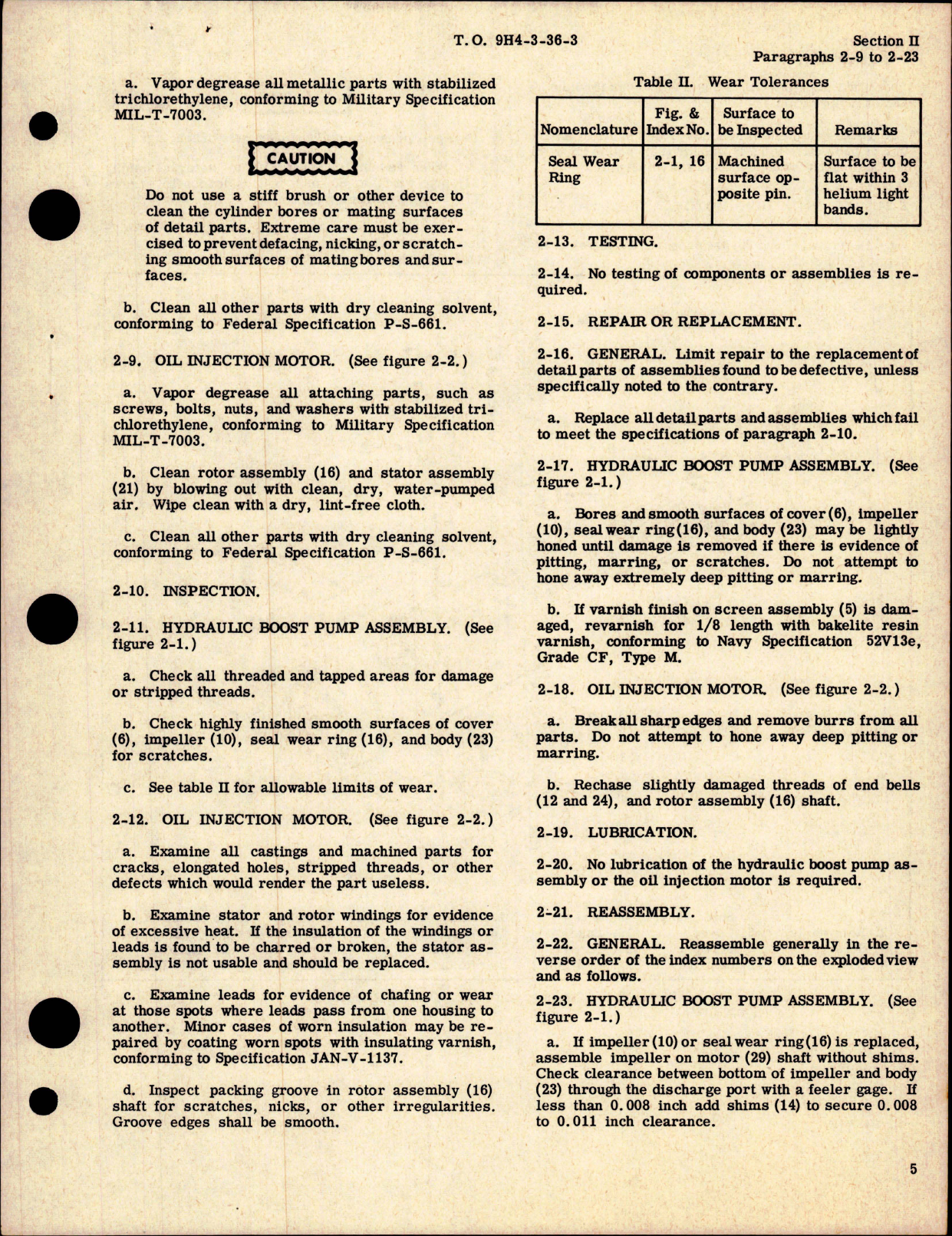 Sample page 7 from AirCorps Library document: Overhaul Instructions for Hydraulic Boost Pump Assembly - Models 1437-2 and 1437-5