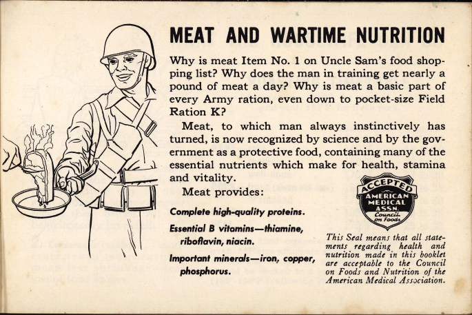 Sample page  3 from AirCorps Library document: 120 Wartime Meat Recipes