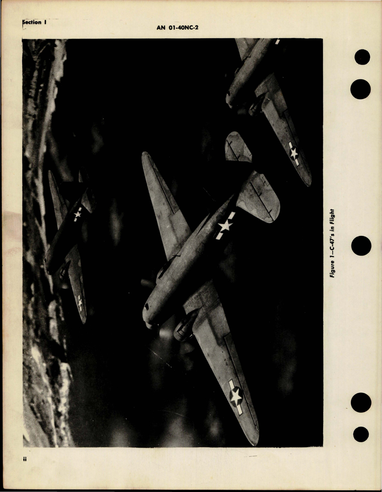 Sample page 8 from AirCorps Library document: Erection and Maintenance Instructions for C-47 and R4D Series