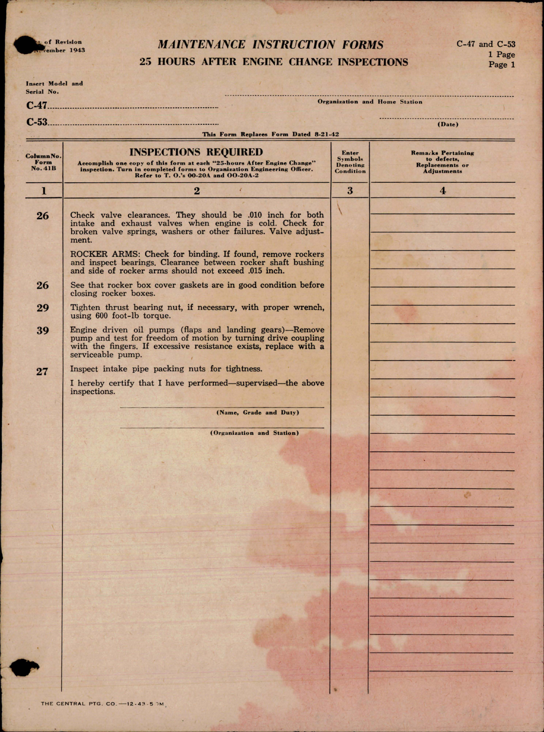 Sample page 8 from AirCorps Library document: Operating Manual for DC-3