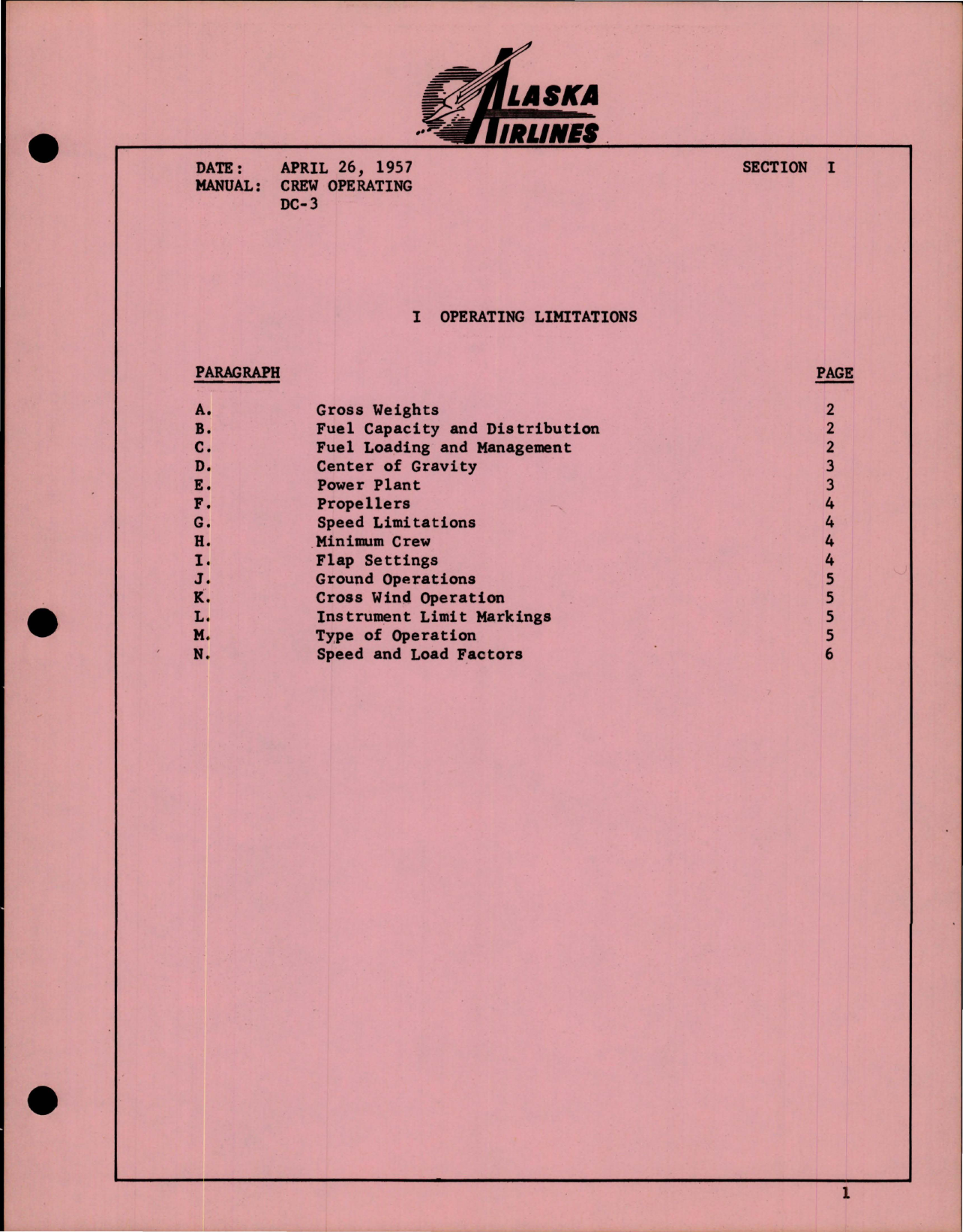 Sample page 7 from AirCorps Library document: Crew Operating for DC-3