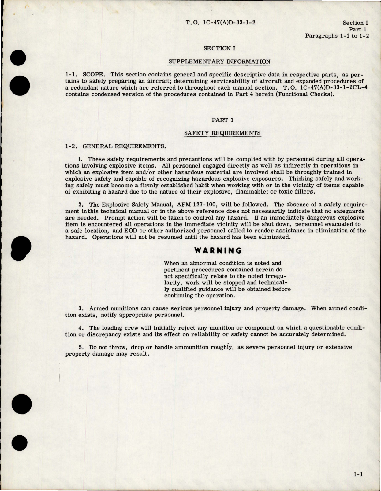 Sample page 9 from AirCorps Library document: Conventional Munitions Loading Procedures for AC-47D and HC-47