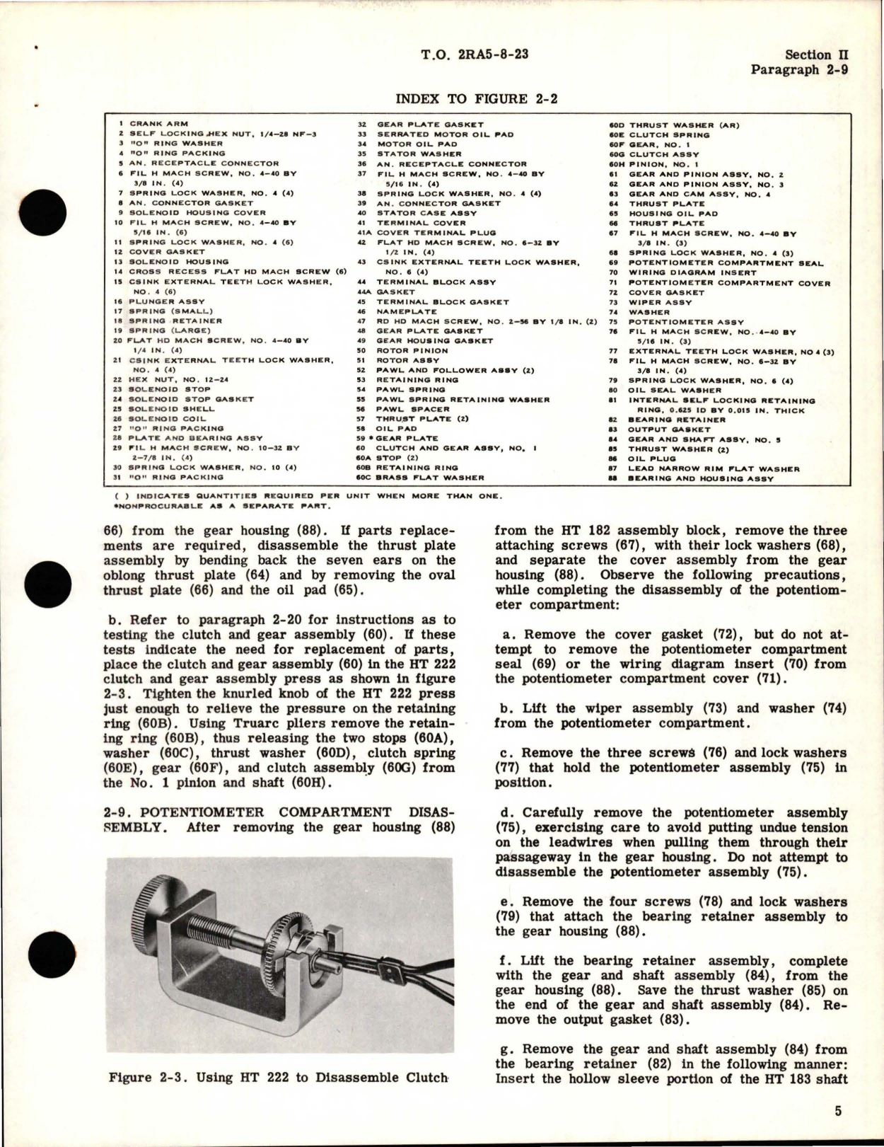 Sample page 9 from AirCorps Library document: Overhaul Instructions for Waste Gate Motors - MG7012A-1 and MG7012C-1