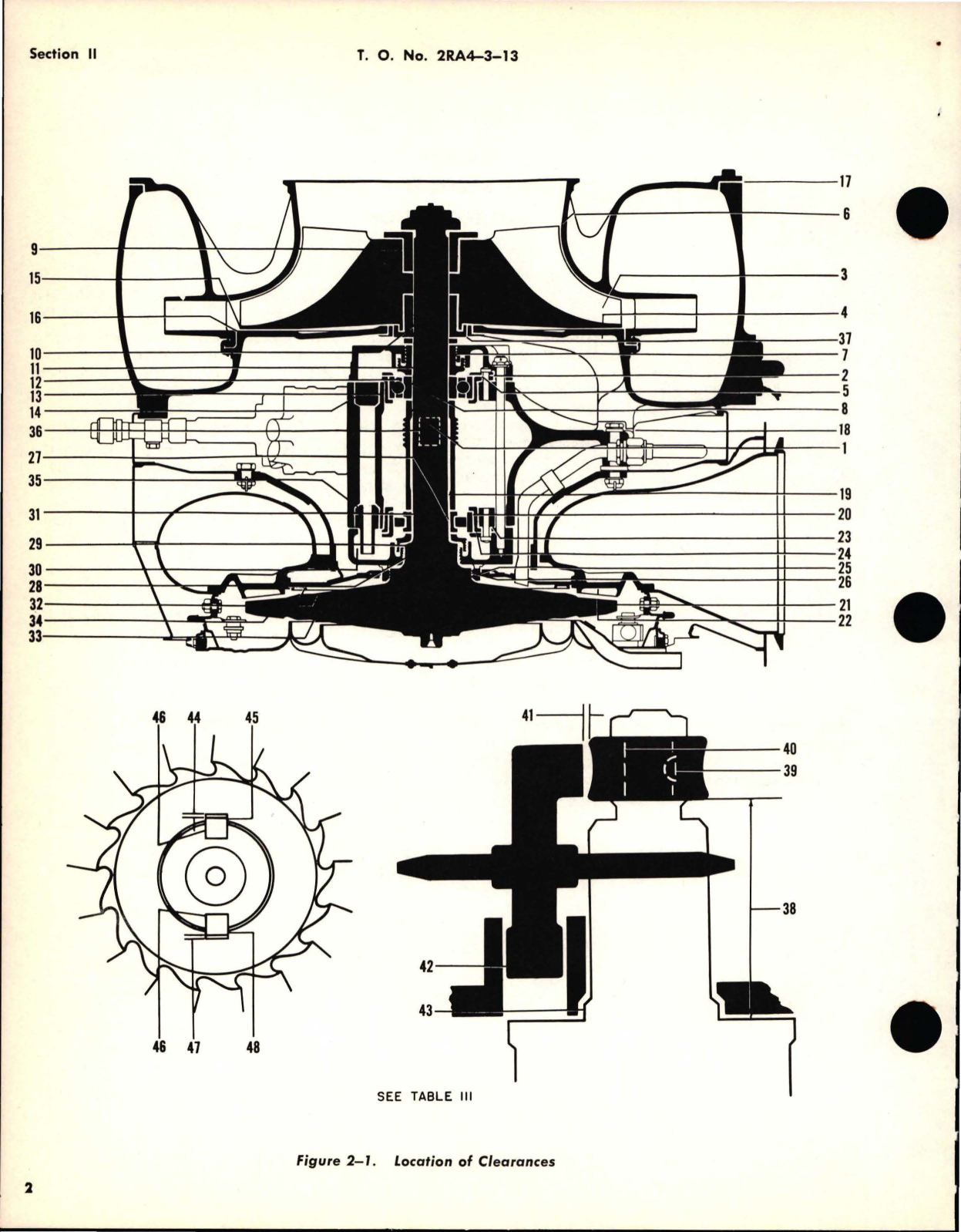 Sample page 8 from AirCorps Library document: Overhaul Instructions for Turbosupercharger - Models 7S-BH4-A1, 7S-BH4-B1, 7S-BH4-B2, and 7S-BH4-D2