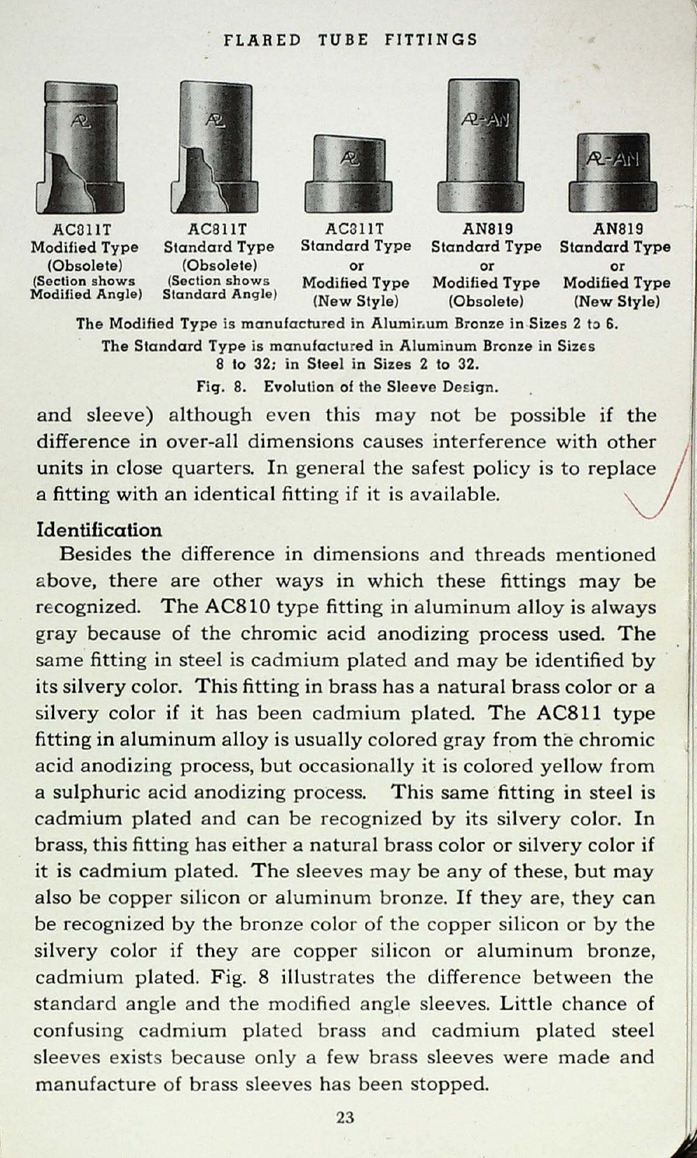 Sample page 27 from AirCorps Library document: Maintenance of Aircraft Tubing Systems