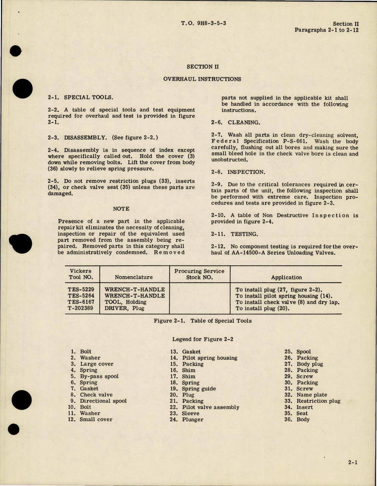 Sample page 7 from AirCorps Library document: Overhaul Instructions for Unloading Valve - AA-14500-A and AA-14500-B Series