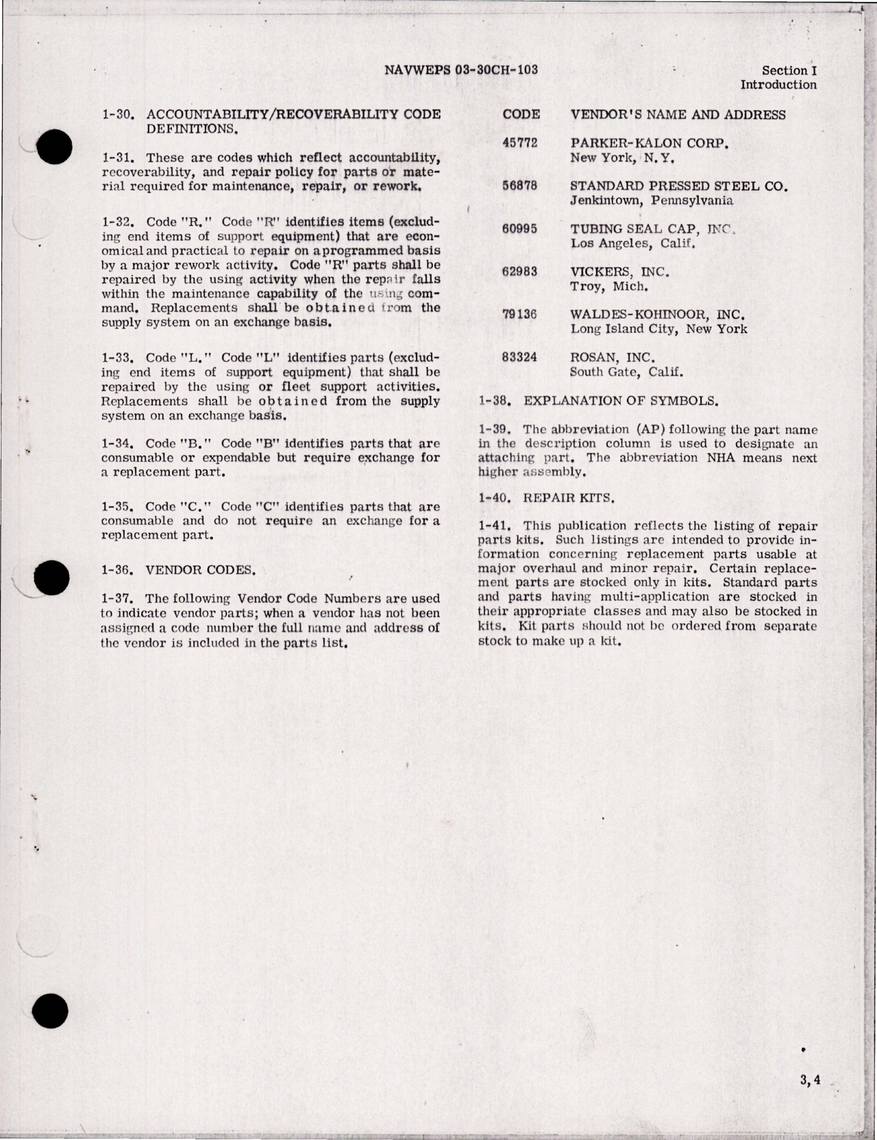 Sample page 5 from AirCorps Library document: Illustrated Parts Breakdown for Hydraulic Pump Assembly 