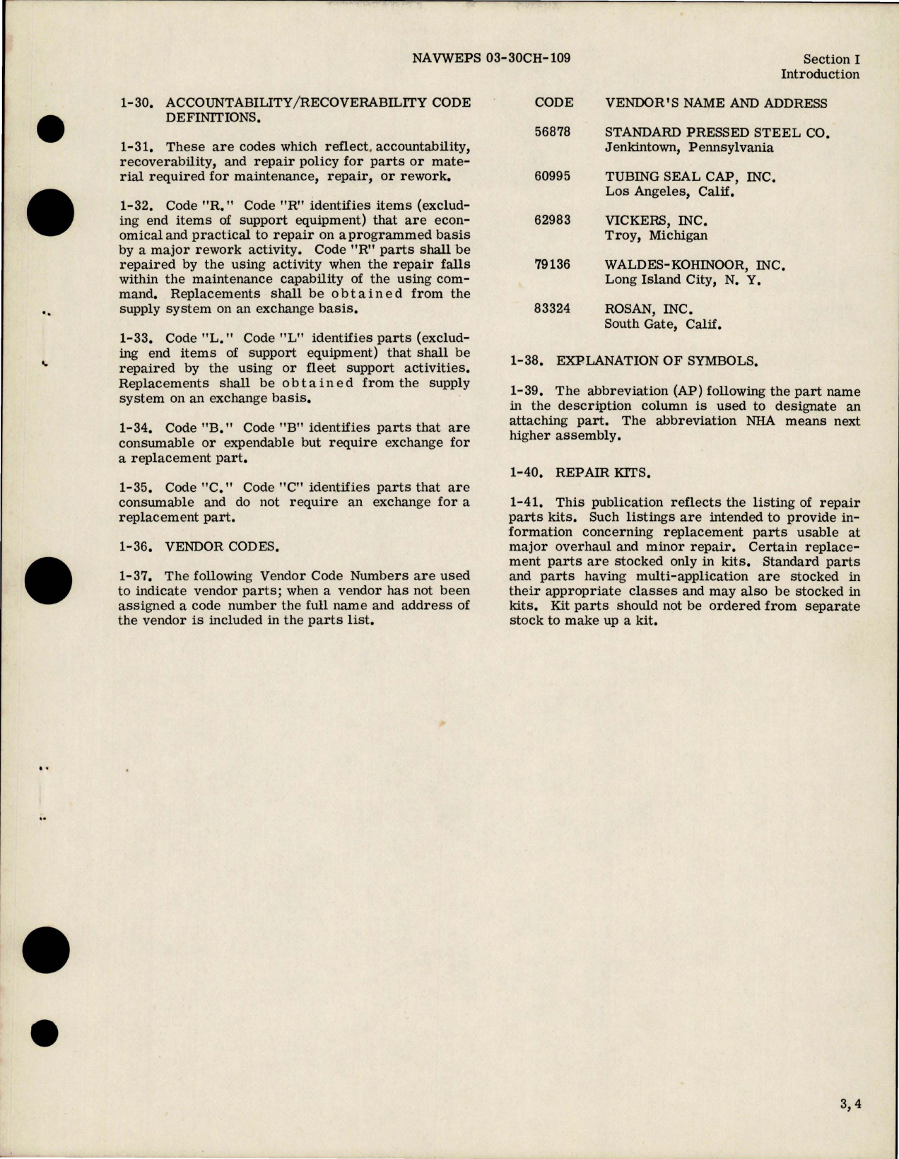 Sample page 5 from AirCorps Library document: Illustrated Parts Breakdown for Hydraulic Pump Assembly