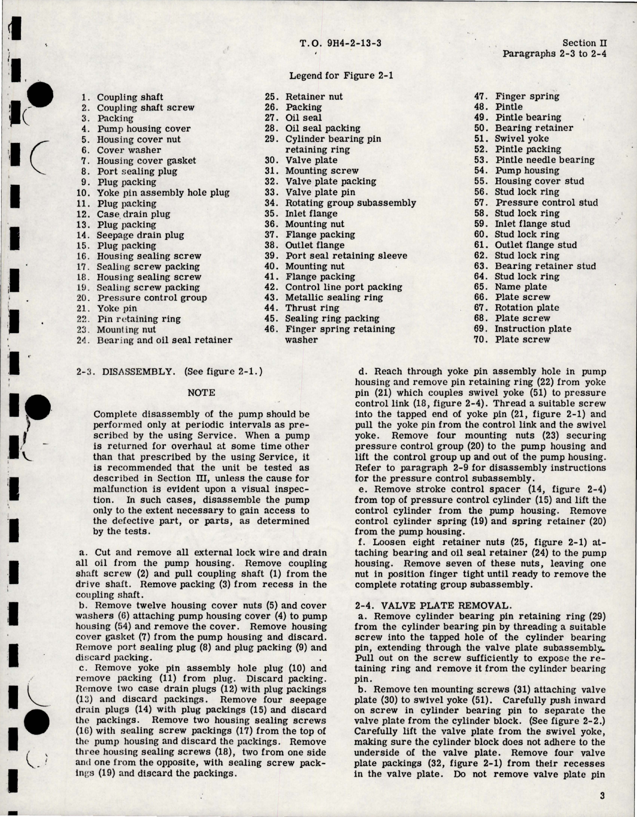 Sample page 7 from AirCorps Library document: Overhaul Instructions for Variable Delivery Hydraulic Pump - AA-32500-2 Series 