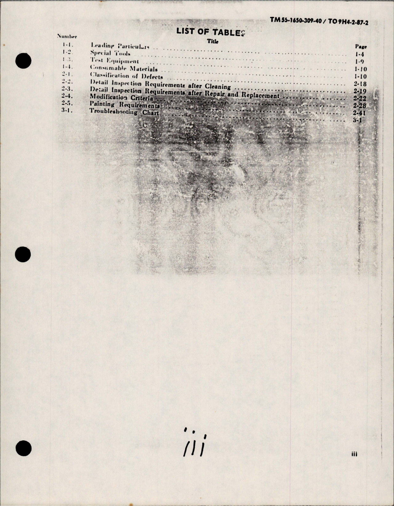 Sample page 5 from AirCorps Library document: Maintenance Manual with Parts and Tools List for Variable Displacement Hydraulic Pump 