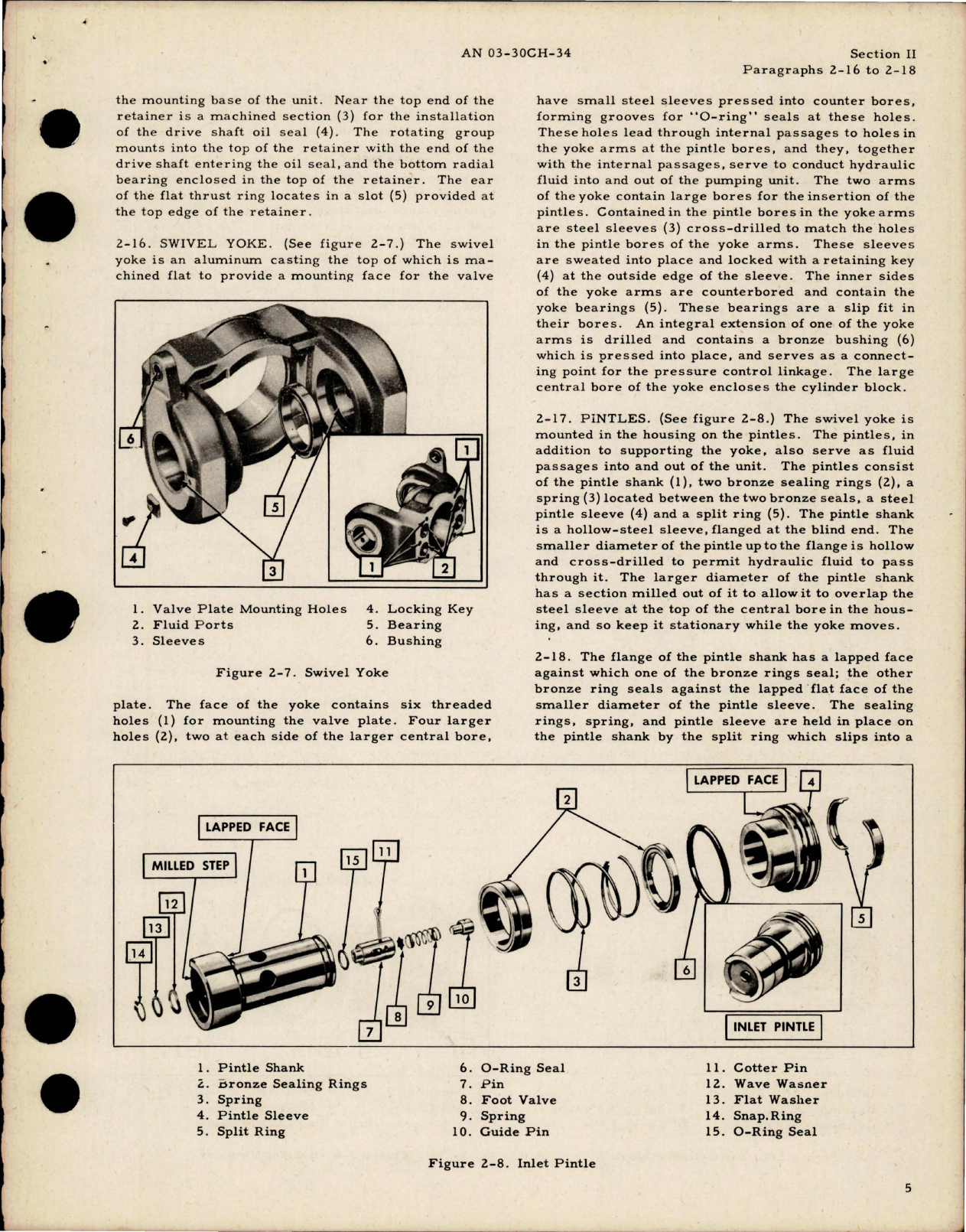 Sample page 9 from AirCorps Library document: Service and Overhaul Instructions with Parts Catalog for Variable Delivery Pump 