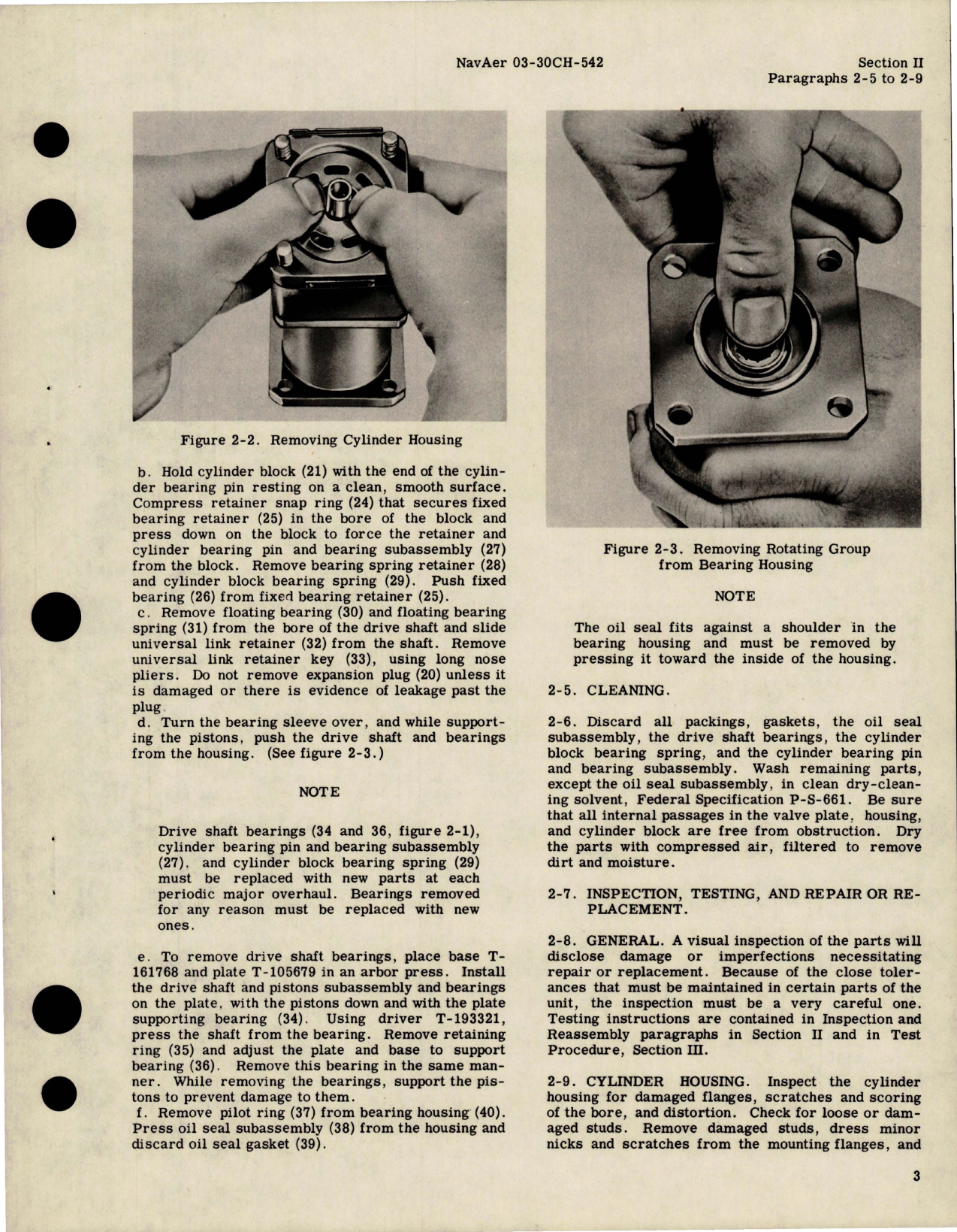Sample page 7 from AirCorps Library document: Overhaul Instructions for Hydraulic Motor Assemblies