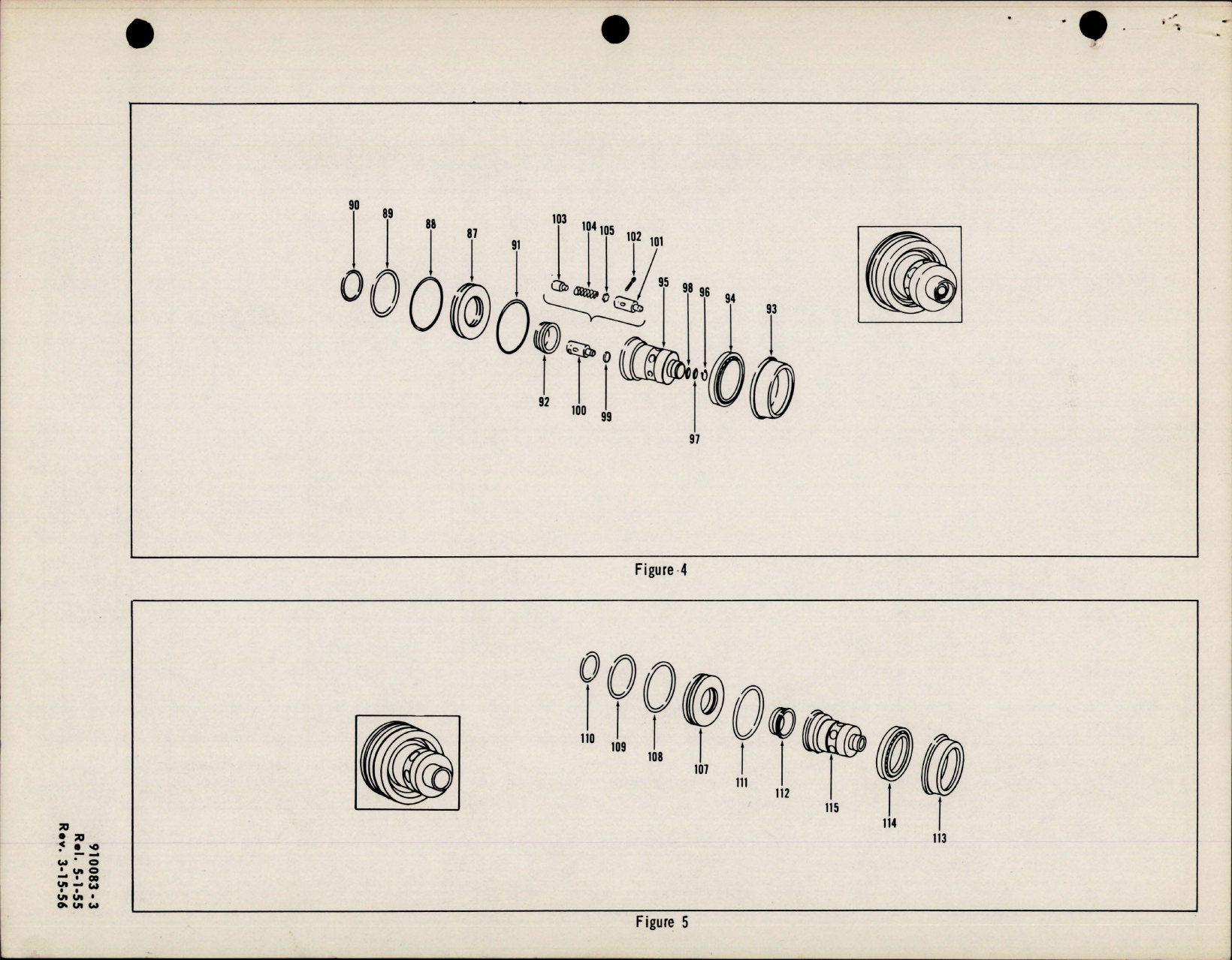 Sample page 5 from AirCorps Library document: Parts Catalog for Variable Displacement Pumps - AA-20510 Series 