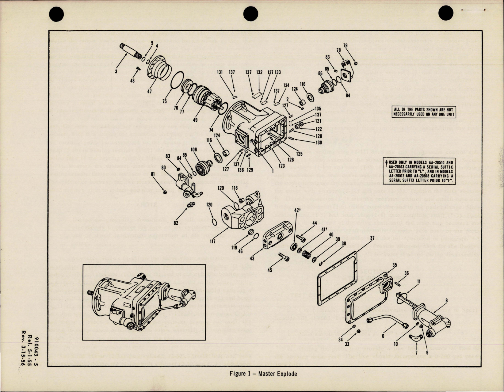 Sample page 7 from AirCorps Library document: Overhaul Instructions for Variable Displacement Pumps - AA-20510 Series