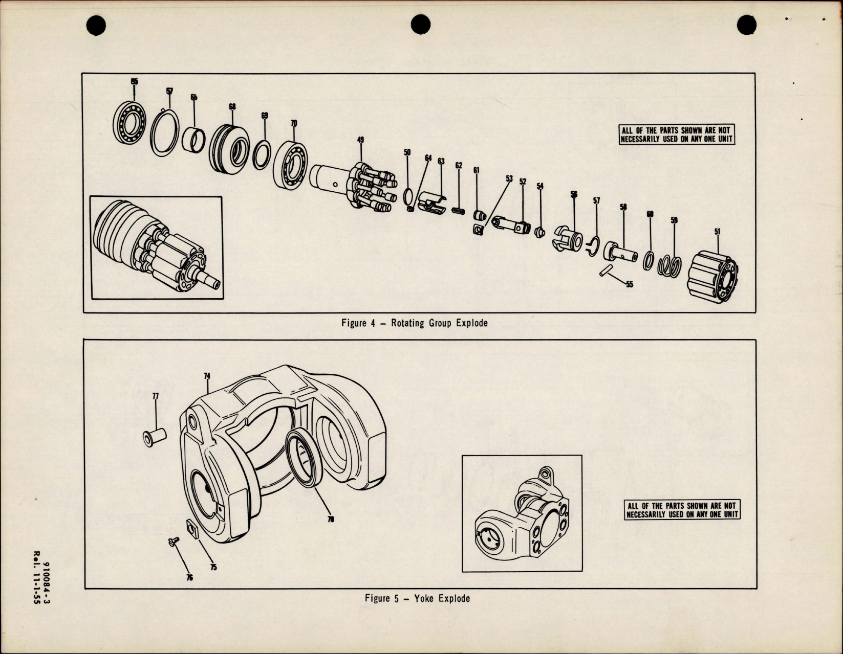 Sample page 5 from AirCorps Library document: Parts Catalog for Variable Displacement Pumps - AA-20500 Series