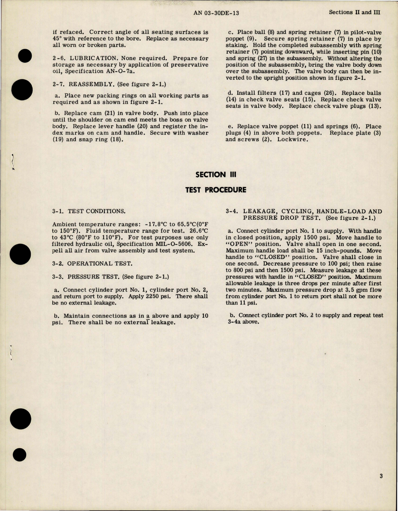 Sample page 5 from AirCorps Library document: Overhaul Instructions for Emergency By-Pass Valve Assembly - 7590 