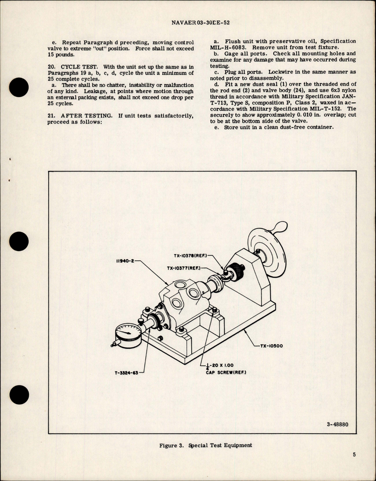 Sample page 5 from AirCorps Library document: Overhaul Instructions with Parts Breakdown for Hydraulic Servo Control Valve - Part 11940-2
