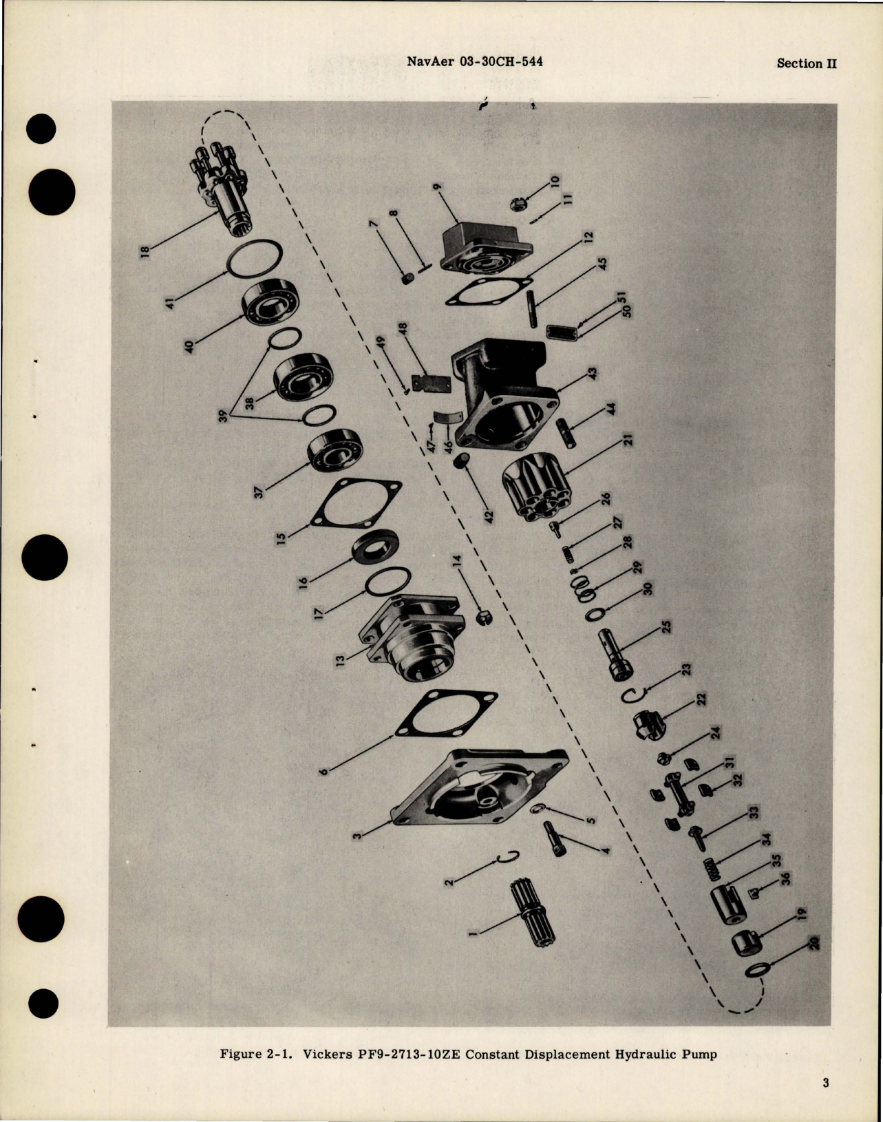 Sample page 7 from AirCorps Library document: Overhaul Instructions for Constant Displacement Hydraulic Pump Assemblies - PF-2713 Series 