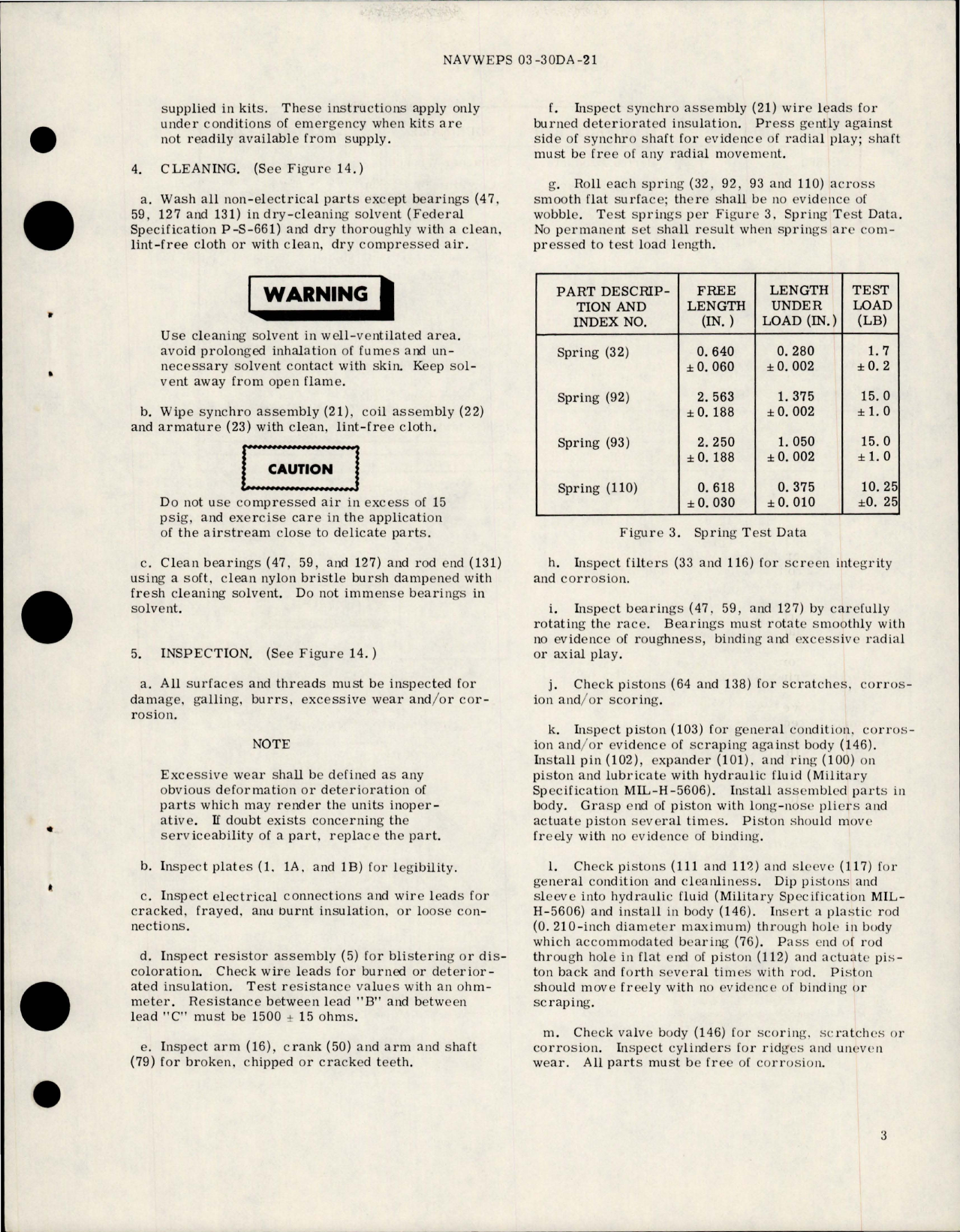 Sample page 5 from AirCorps Library document: Overhaul Instructions with Parts for Integrated Rudder Servo Assembly 