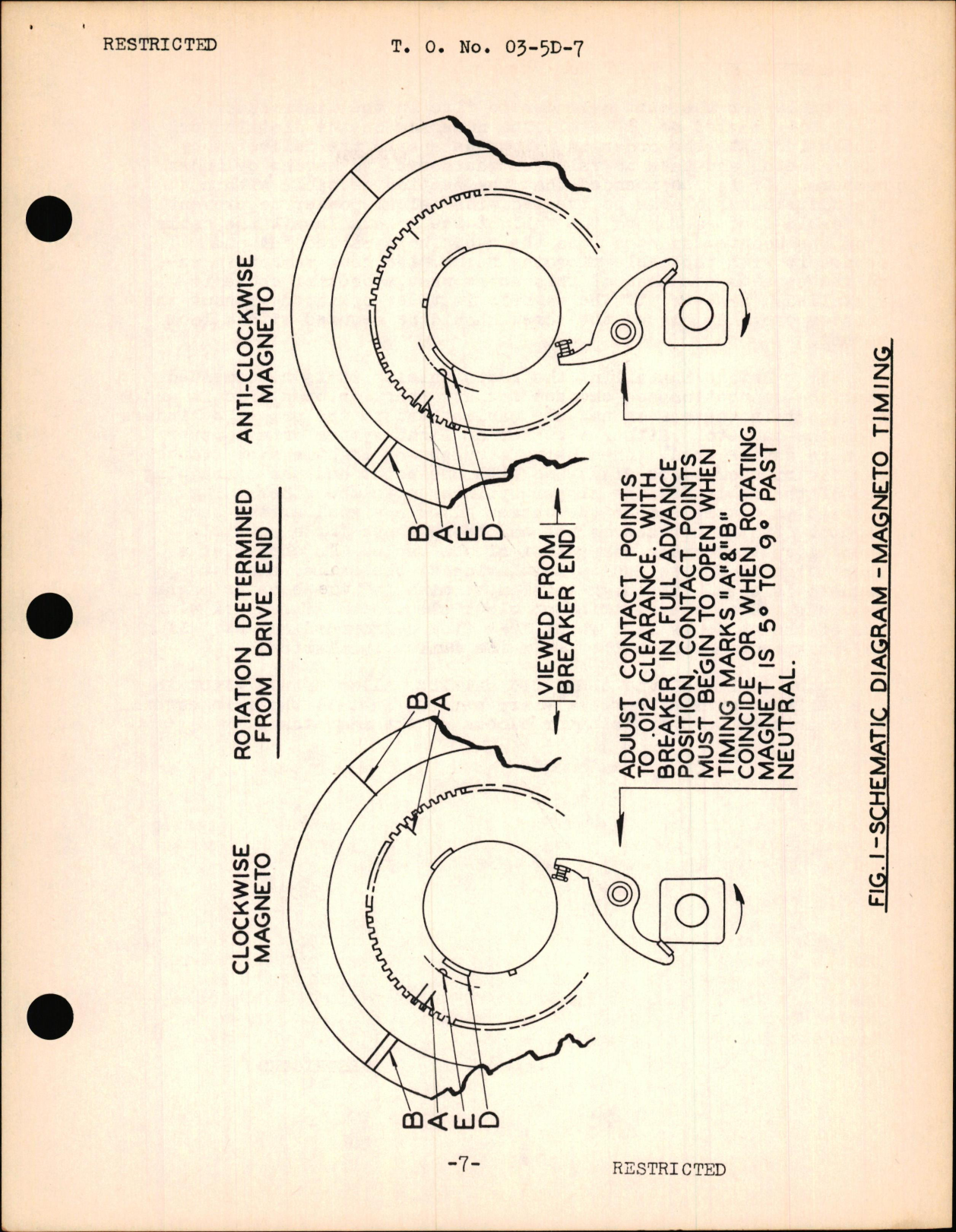 Sample page 9 from AirCorps Library document: Instructions with Parts Catalog for Type VMN7-DF Aircraft Magnetos