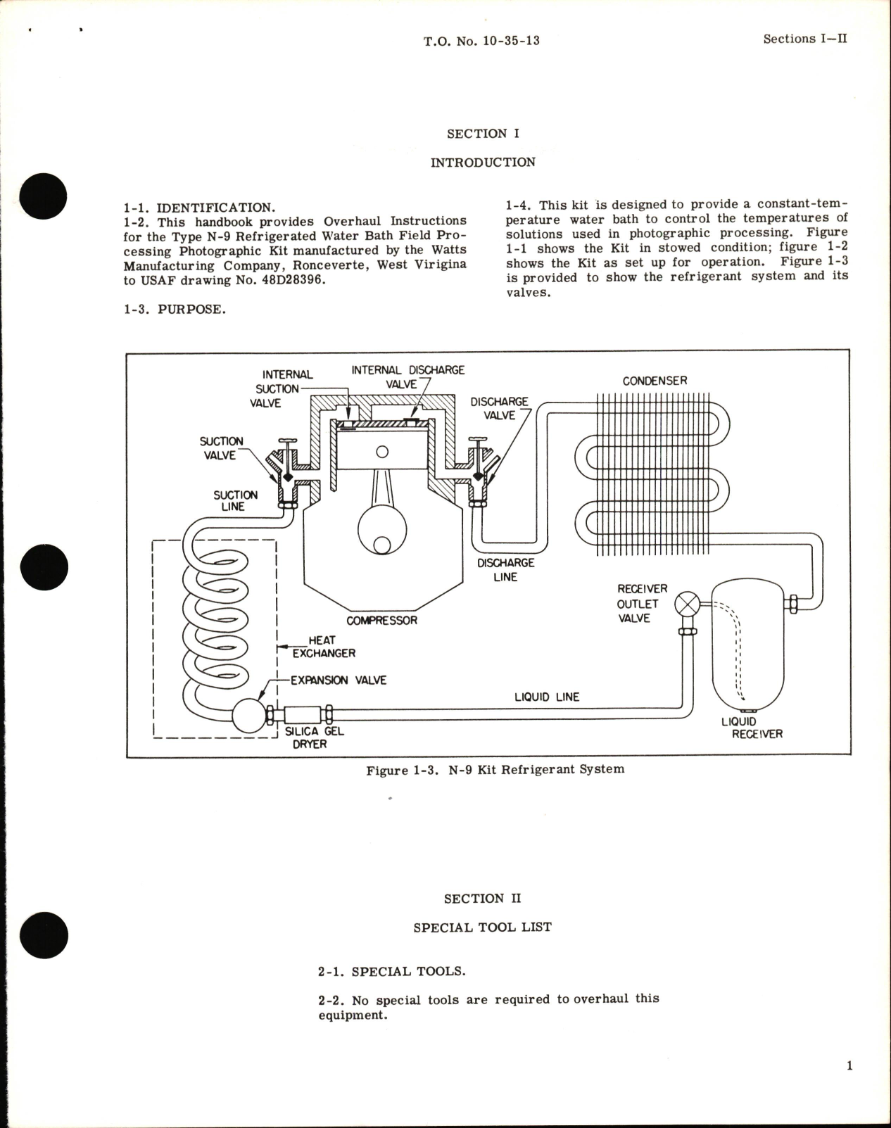 Sample page 5 from AirCorps Library document: Overhaul Instructions for Refrigerated Water Bath Field Processing Photographic Kit Type N-9