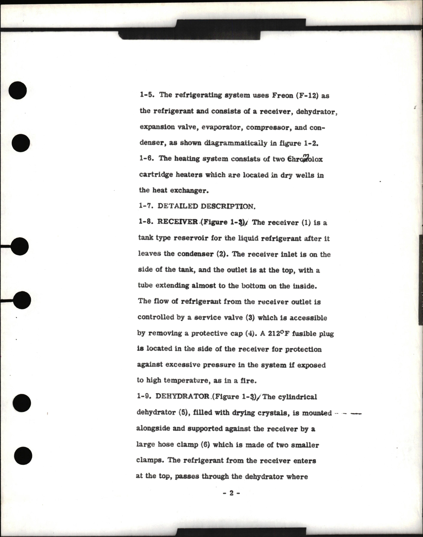 Sample page 7 from AirCorps Library document: Handbook of Operation and Service for Type B-1 Temperature Control Unit