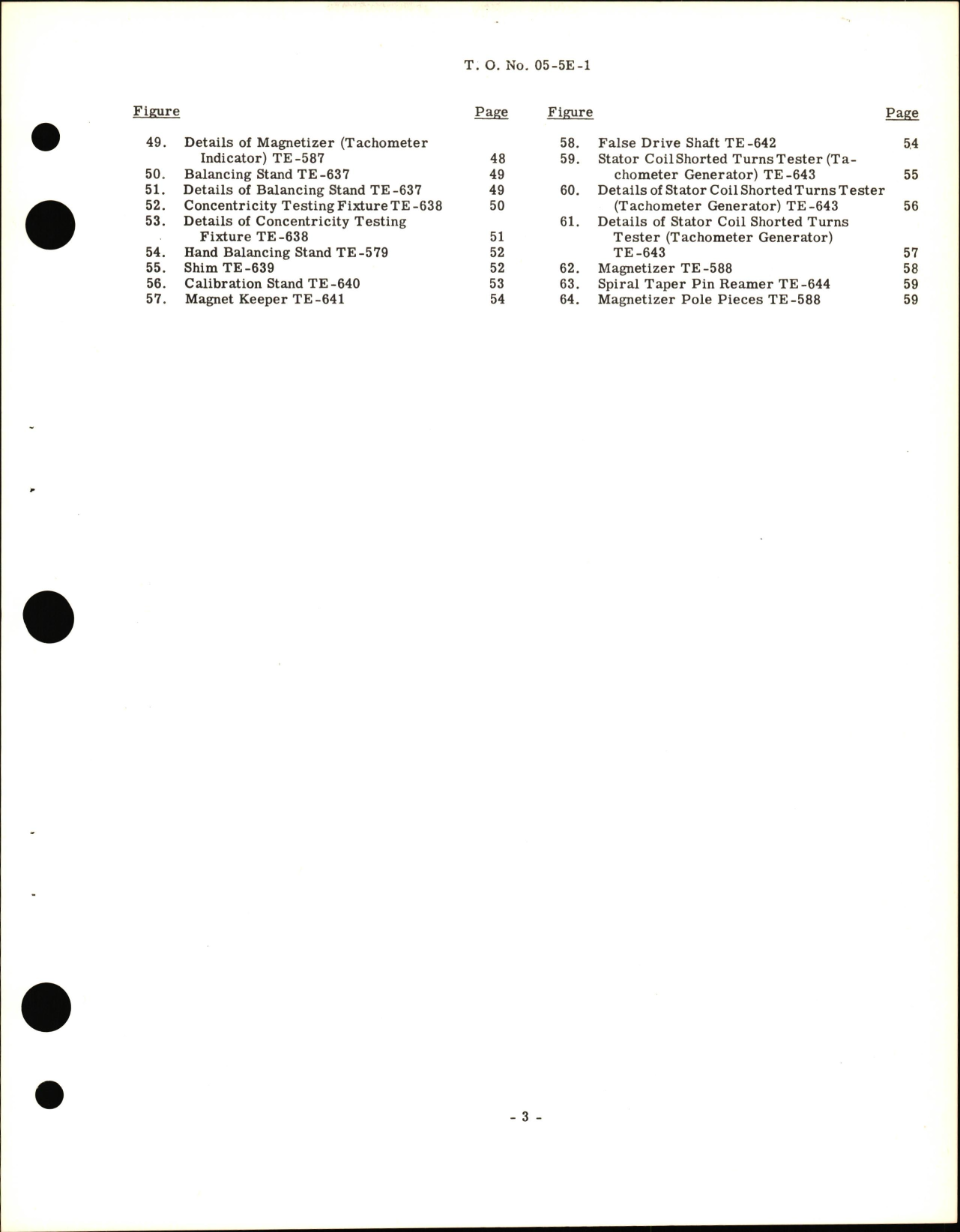 Sample page 7 from AirCorps Library document: Operation, Service, & Overhaul Instructions  with Parts Catalog for Type E-9 Sensitive Electric Tachometers
