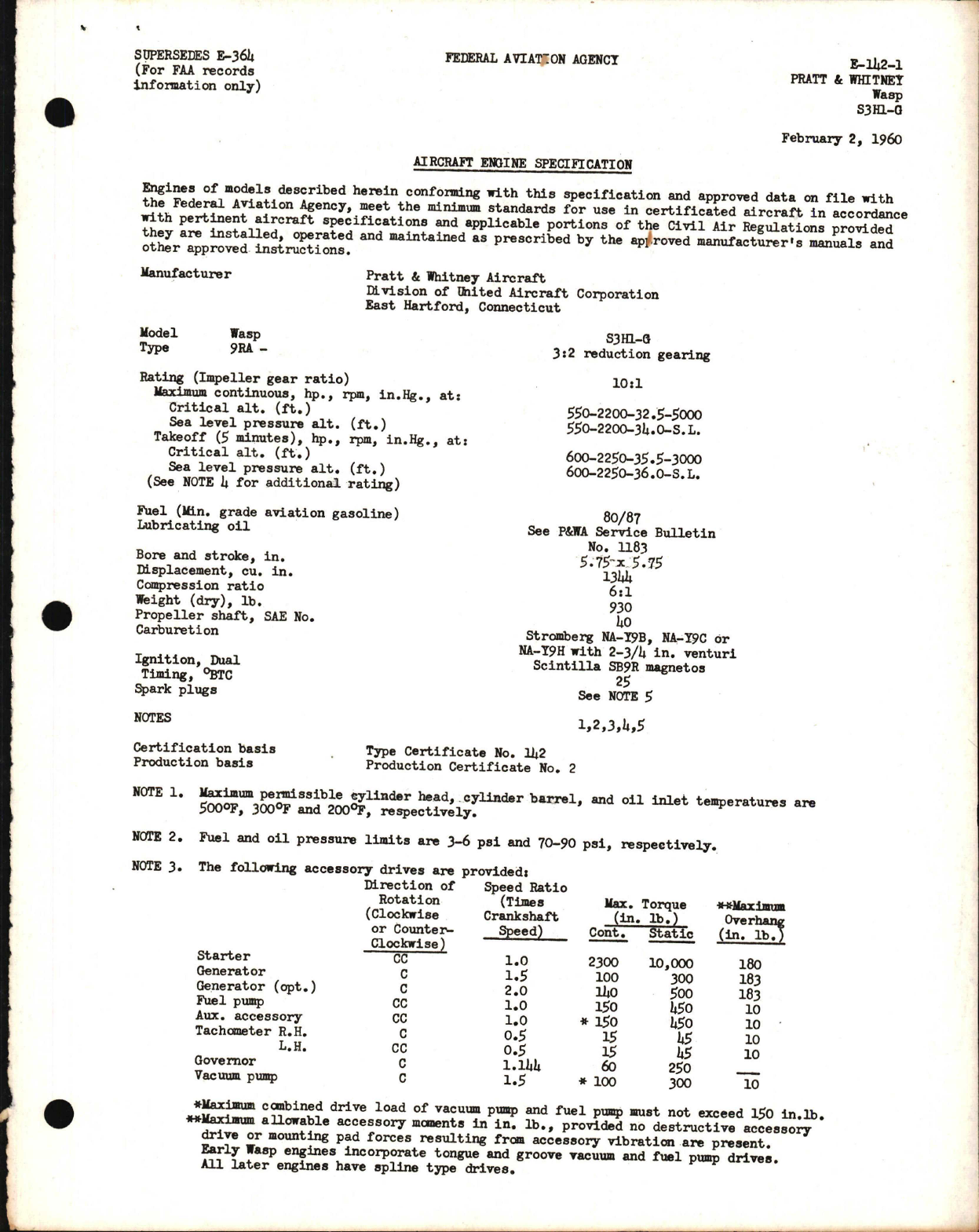 Sample page 1 from AirCorps Library document: S3H1-G Wasp