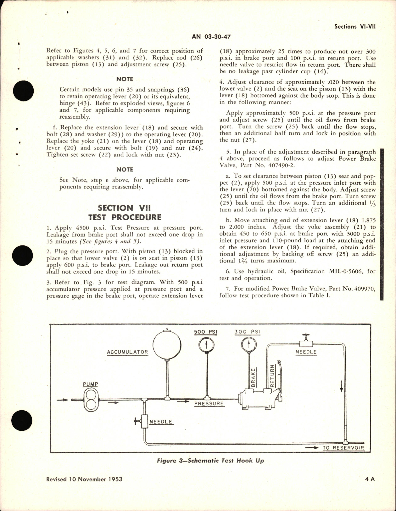 Sample page 5 from AirCorps Library document: Operation, Service, & Overhaul Instructions with Parts Catalog for Power Brake Valves
